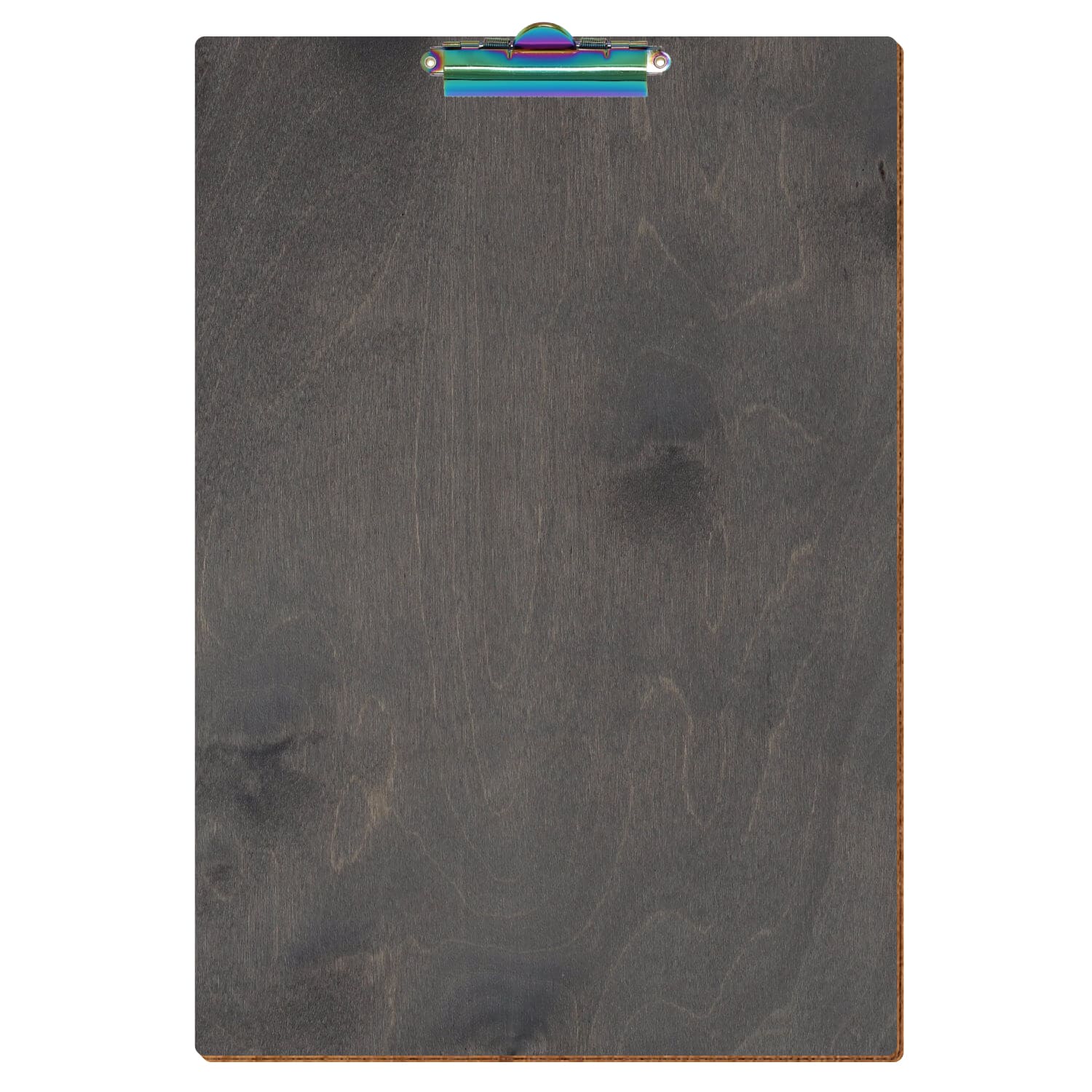 Klemmbrett Standardform Grau A3 hochkant Zahnklemme Regenbogen