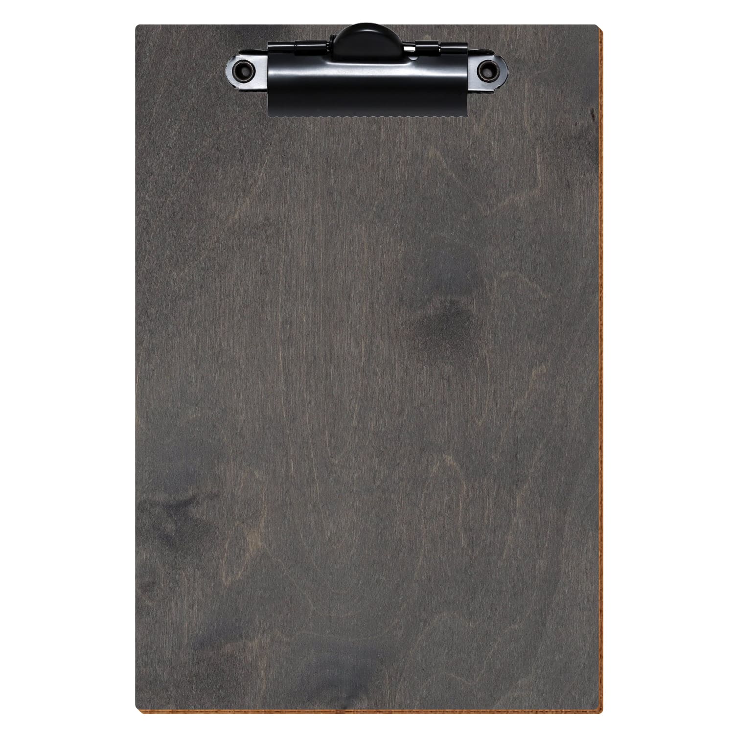 Klemmbrett Standardform Grau A6 hochkant Zahnklemme schwarz
