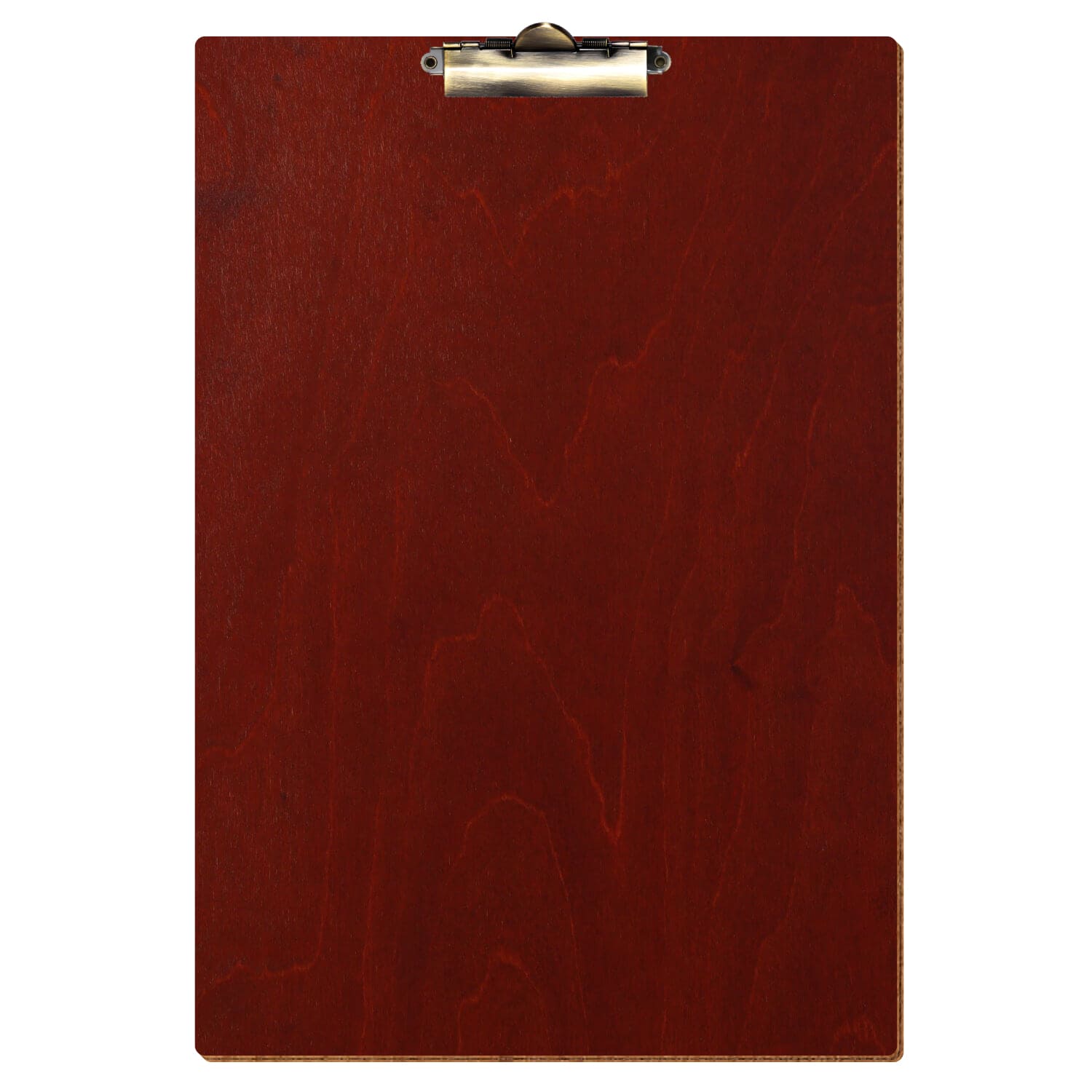 Klemmbrett Standardform Kirschbaum A3 hochkant Zahnklemme antik