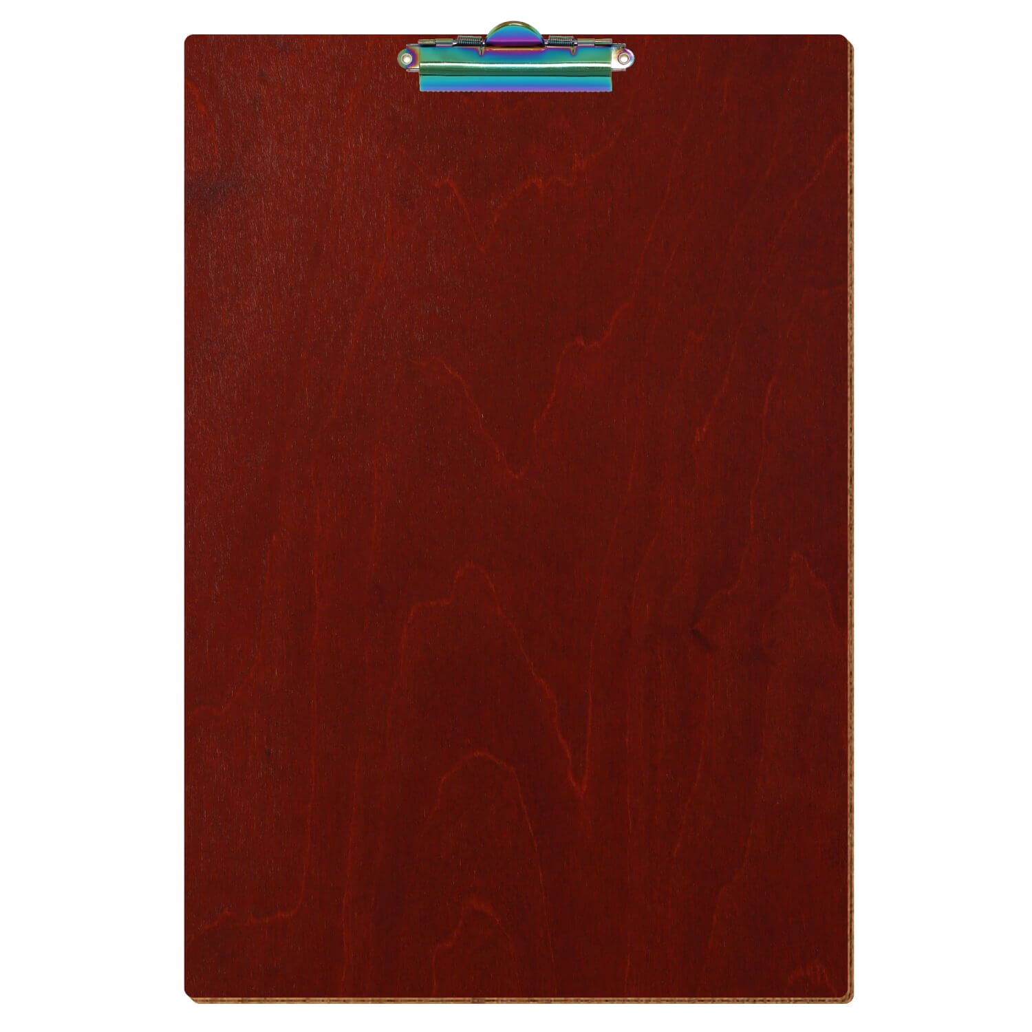 Klemmbrett Standardform Kirschbaum A3 hochkant Zahnklemme Regenbogen