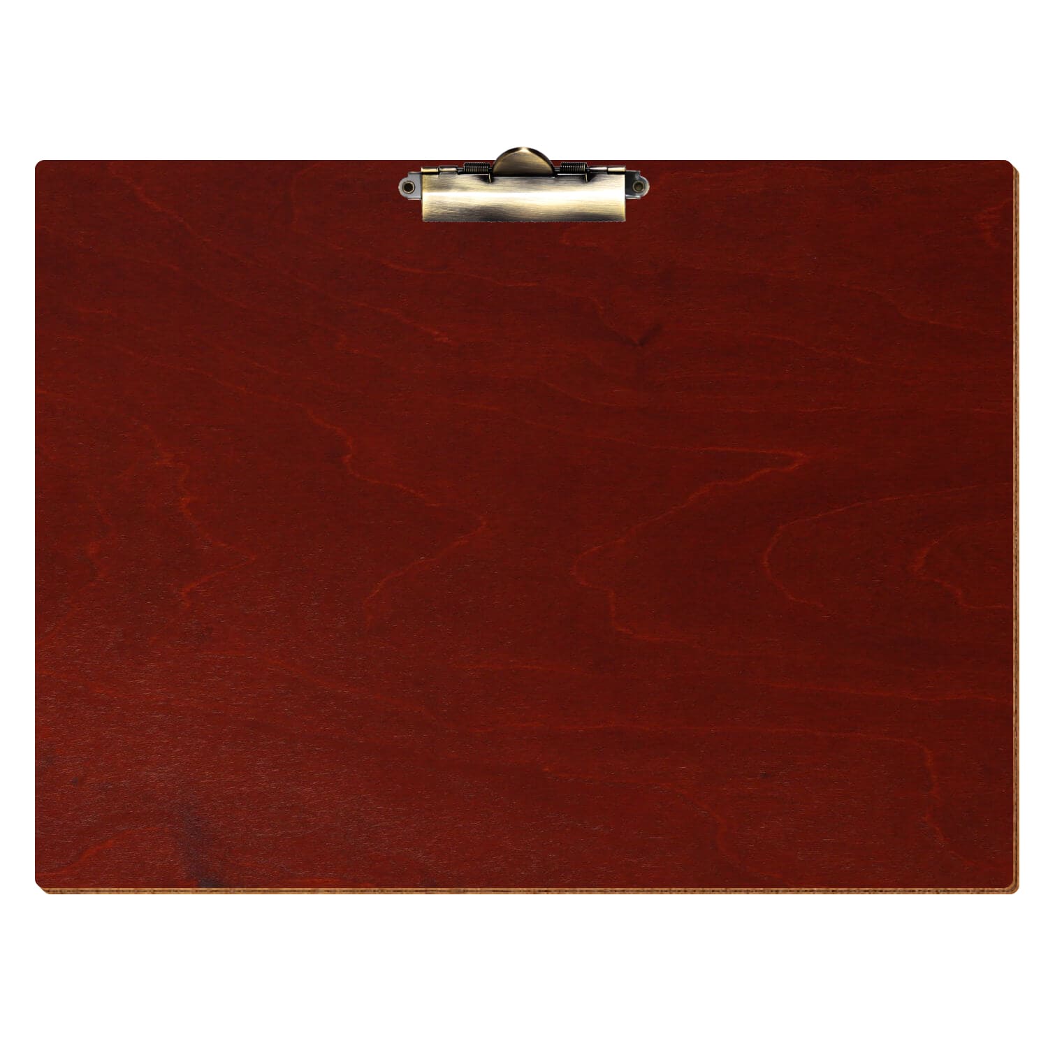 Klemmbrett Standardform Kirschbaum A3 querkant Zahnklemme antik