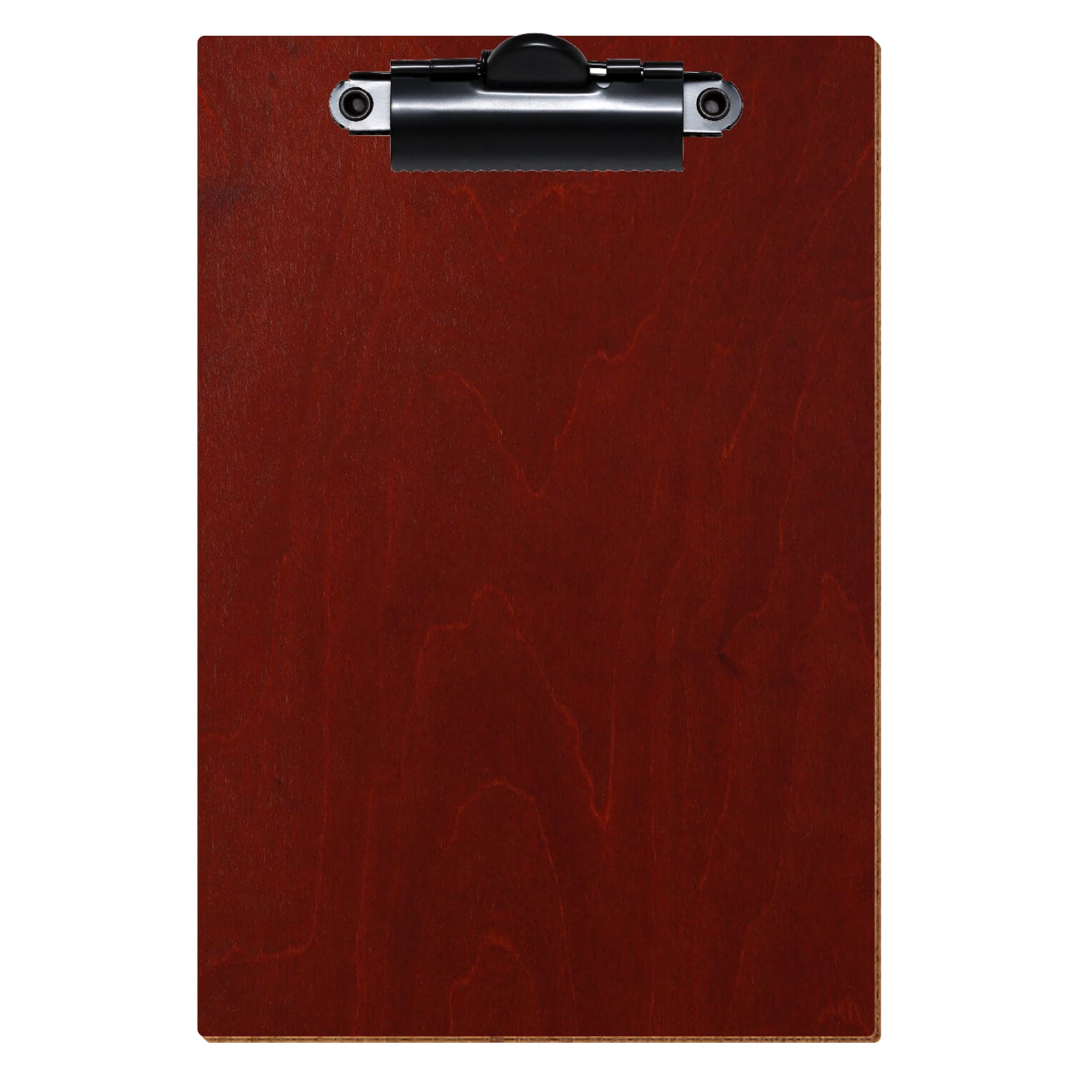 Klemmbrett Standardform Kirschbaum A6 hochkant Zahnklemme schwarz
