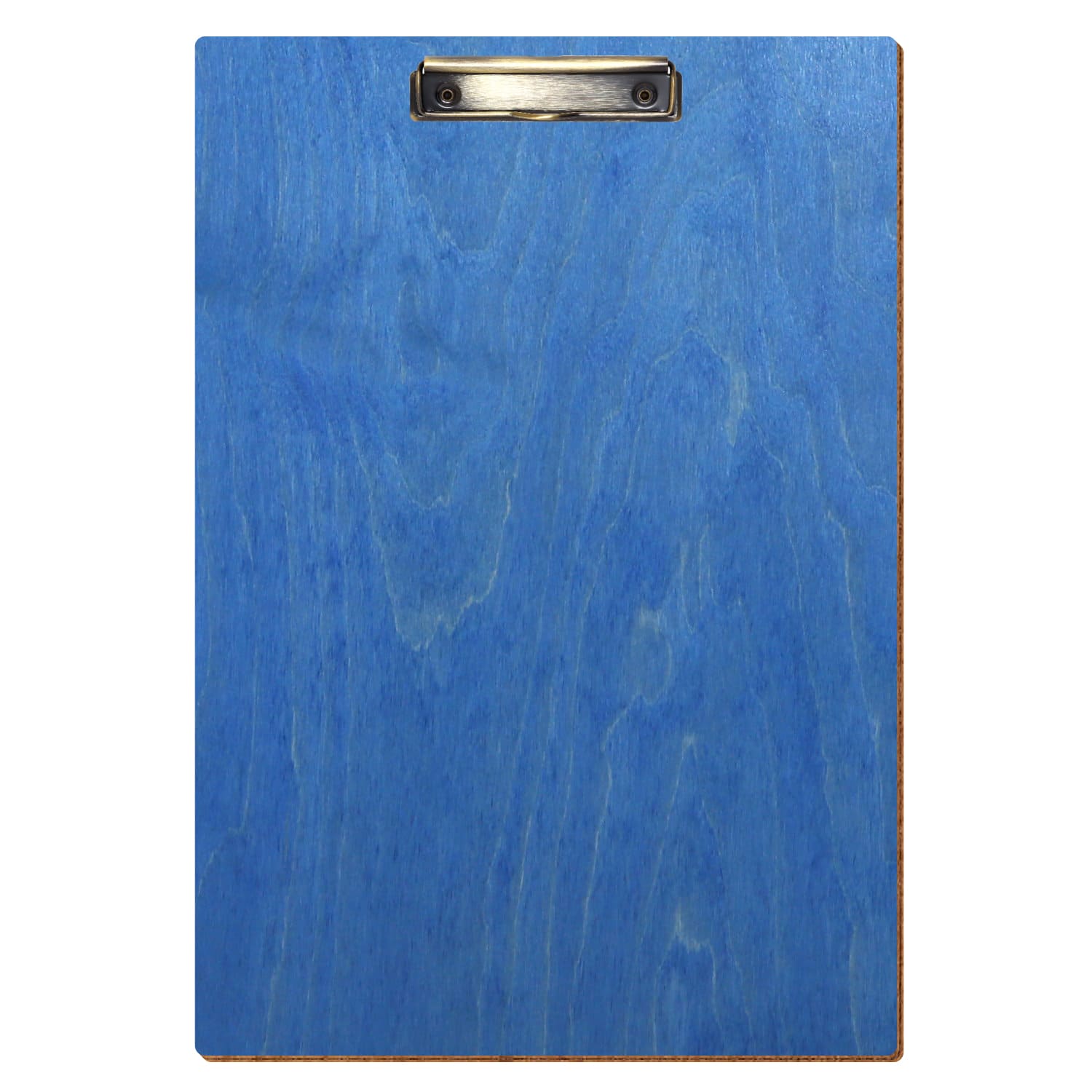 Klemmbrett Standardform Kornblumenblau A3 hochkant Bügelklemme antik