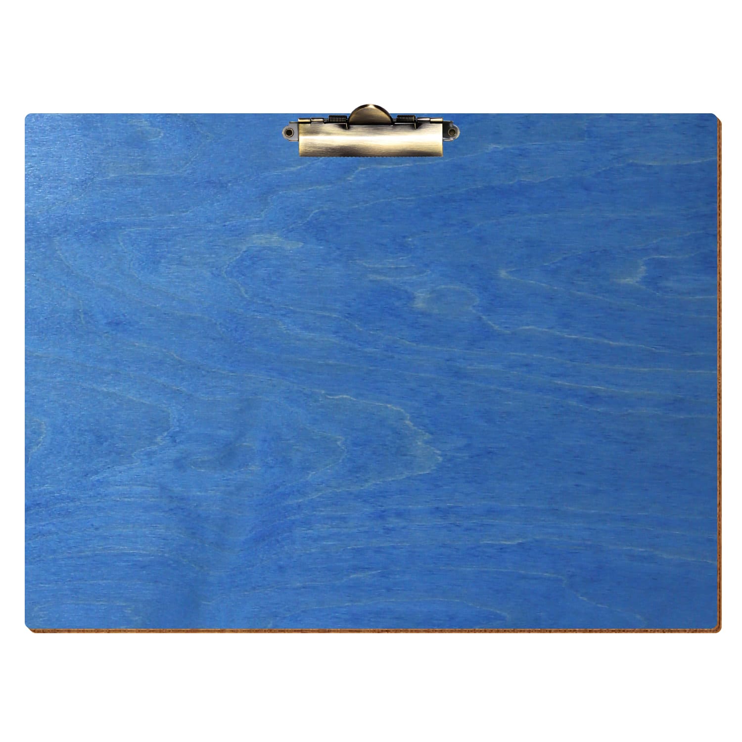 Klemmbrett Standardform Kornblumenblau A3 querkant Zahnklemme antik