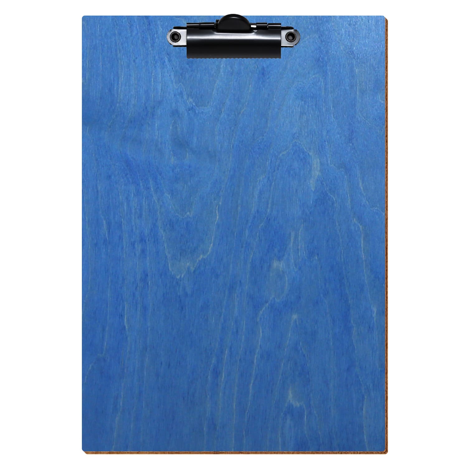Klemmbrett Standardform Kornblumenblau A5 hochkant Zahnklemme schwarz