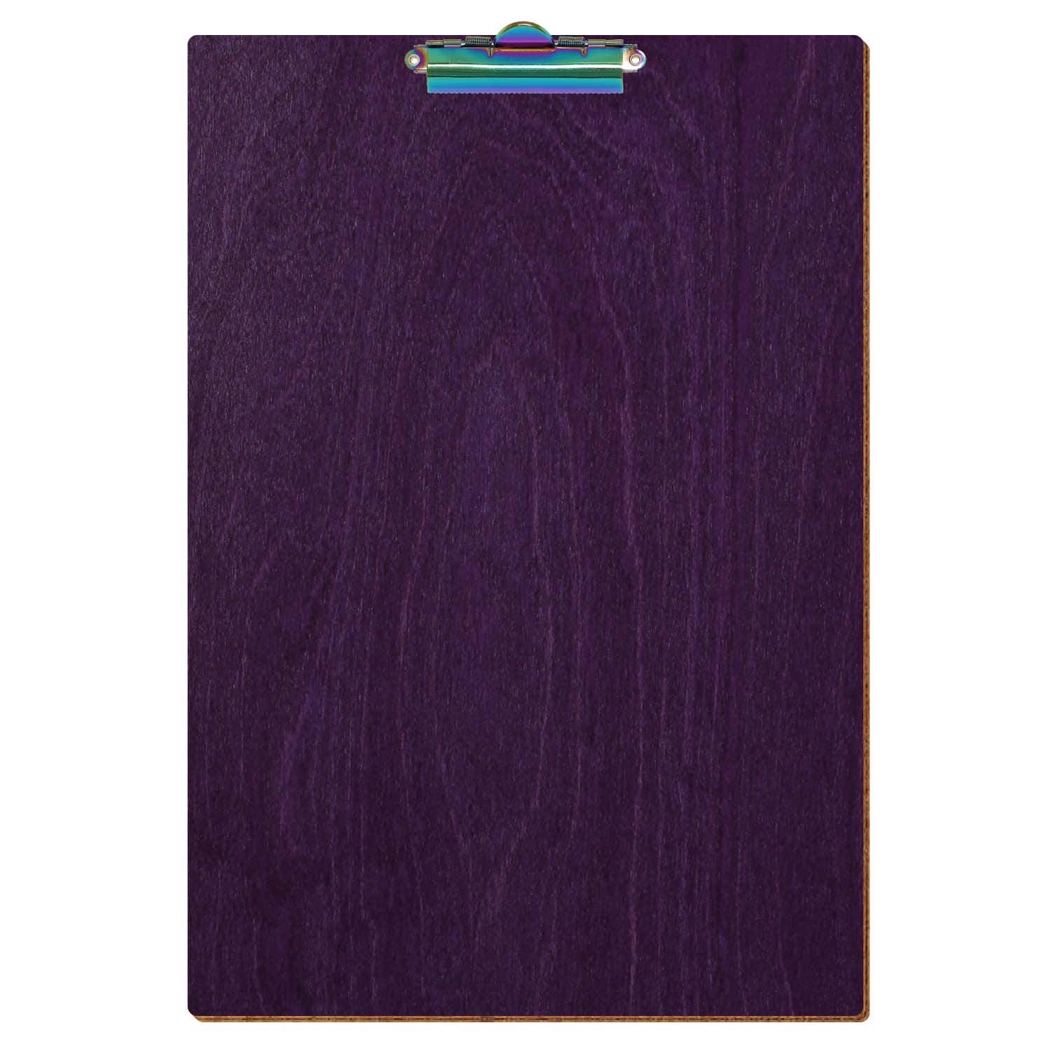 Klemmbrett Standardform Lila A3 hochkant Zahnklemme Regenbogen