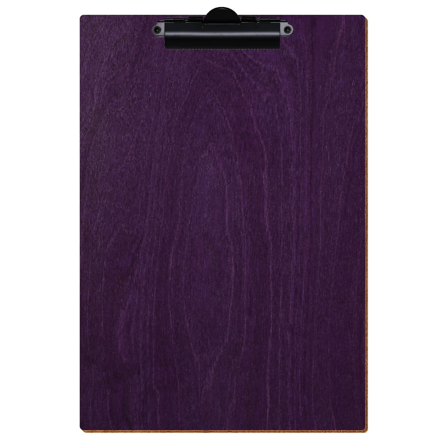 Klemmbrett Standardform Lila A4 hochkant Zahnklemme schwarz