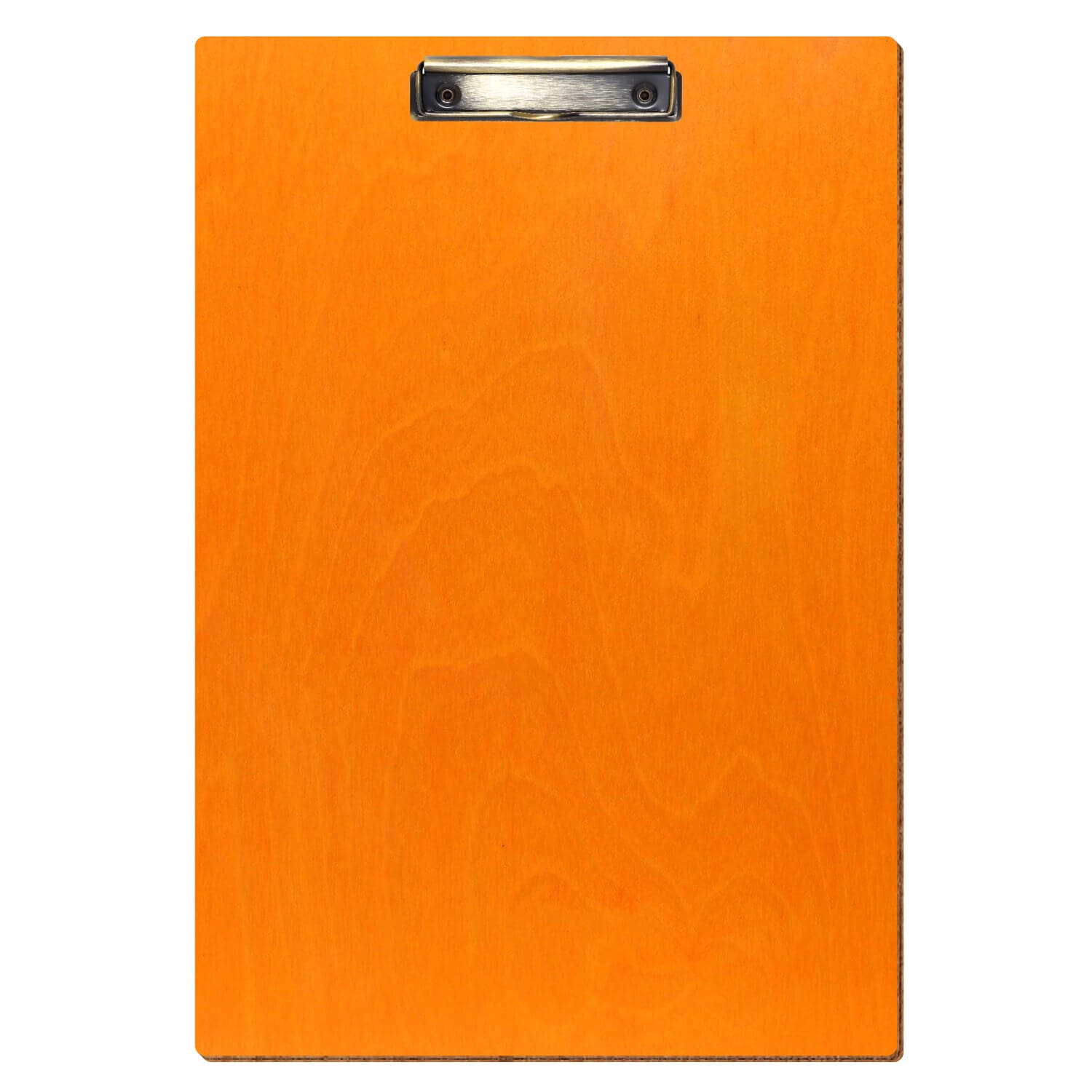 Klemmbrett Standardform Orange A3 hochkant Bügelklemme antik