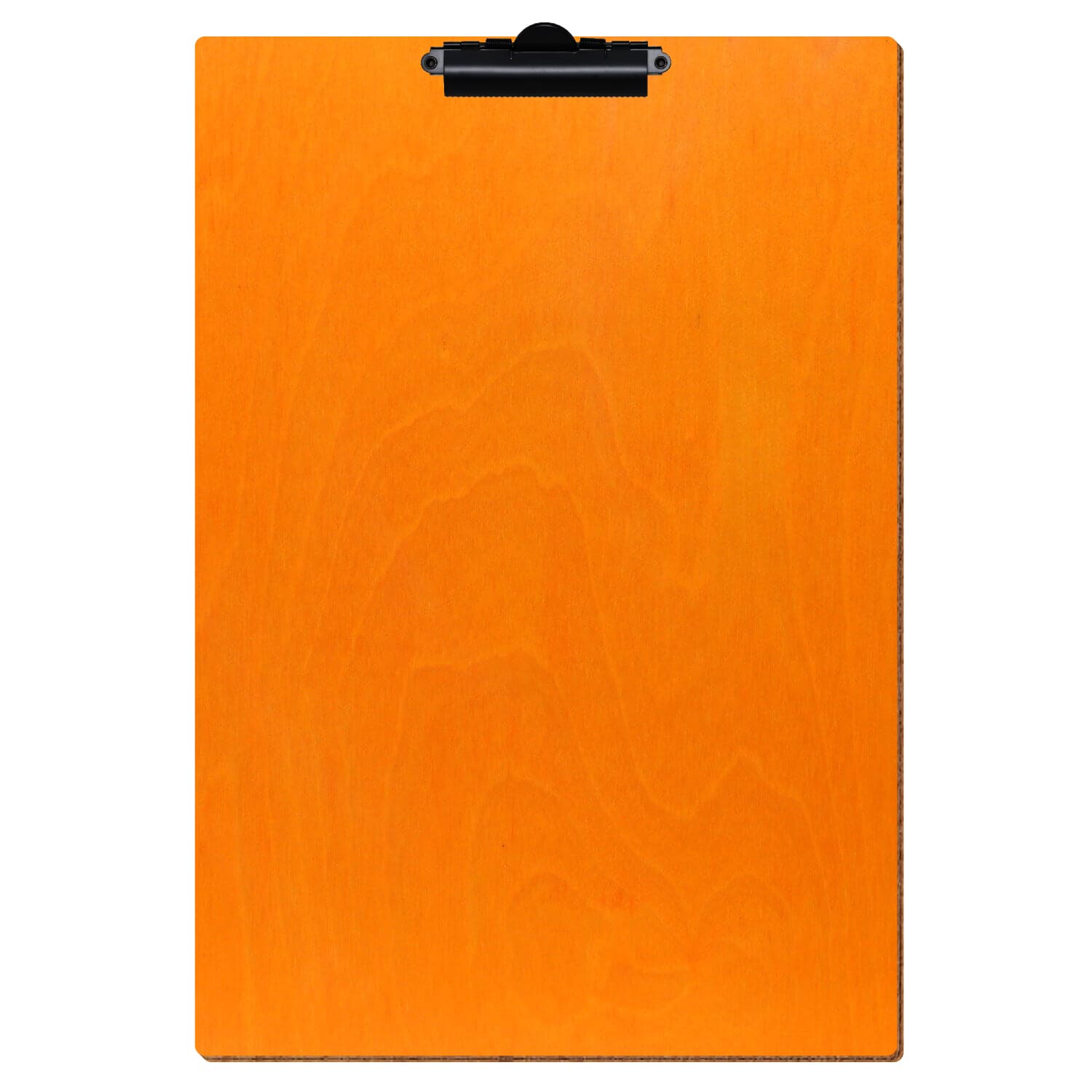 Klemmbrett Standardform Orange A3 hochkant Zahnklemme schwarz