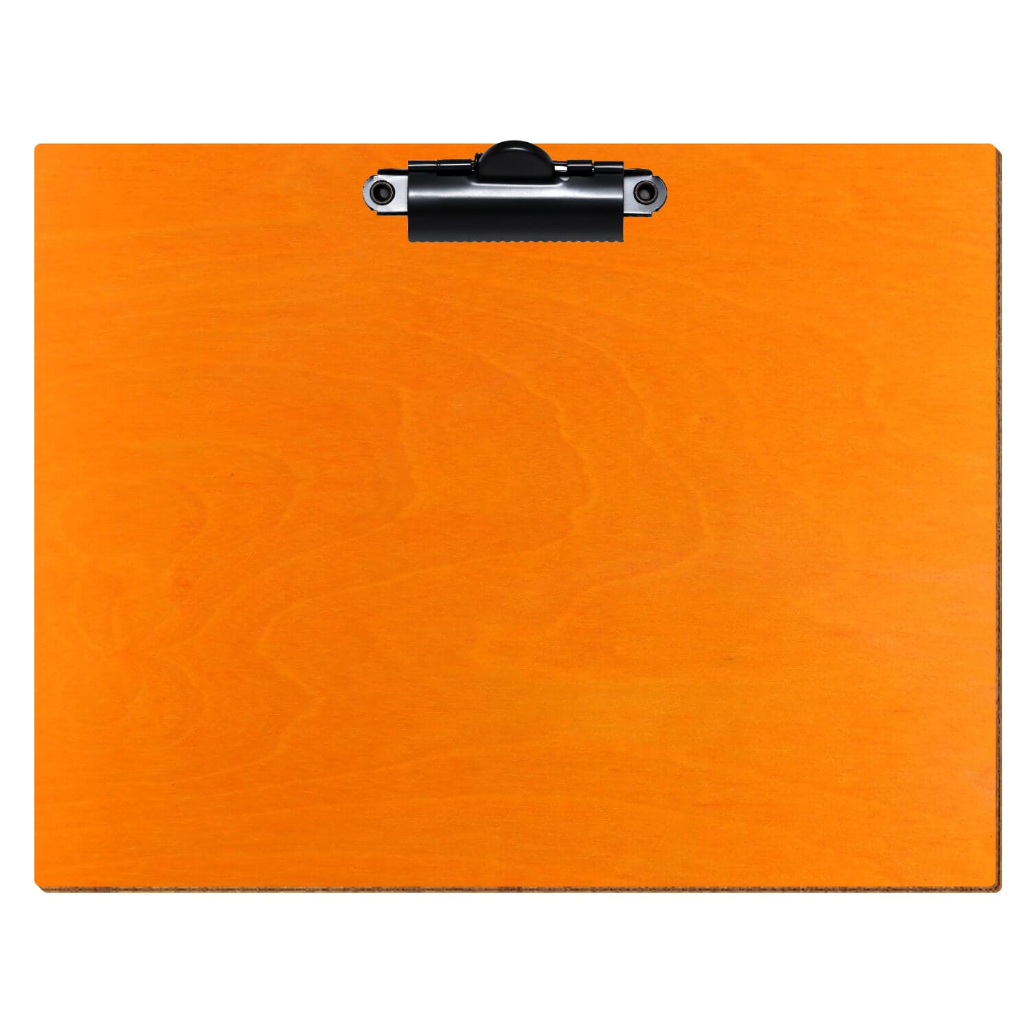 Klemmbrett Standardform Orange A5 querkant Zahnklemme schwarz