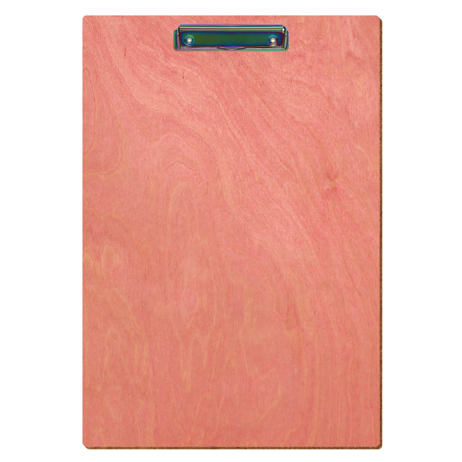 Klemmbrett Standardform Rosa A3 hochkant Bügelklemme Regenbogen