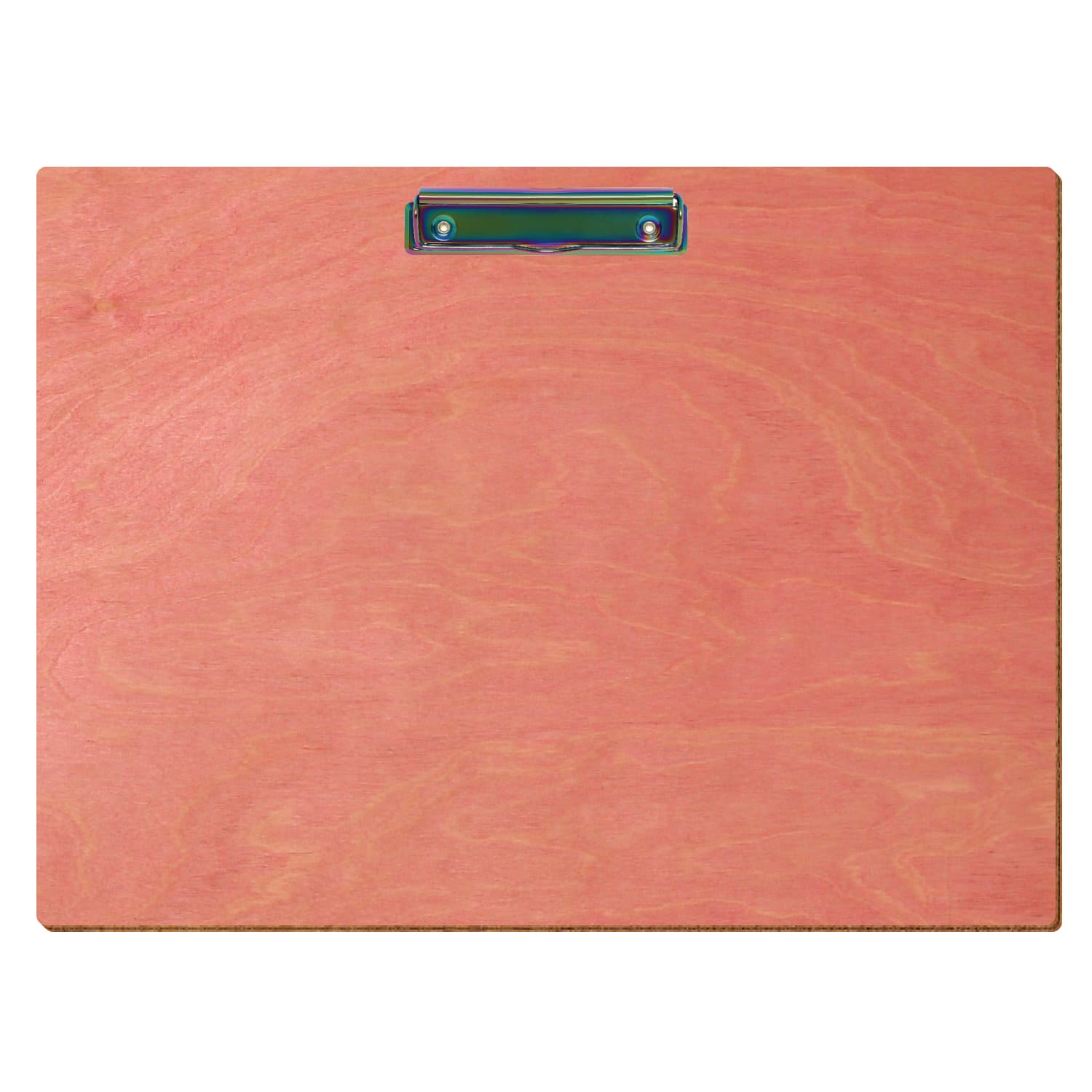 Klemmbrett Standardform Rosa A3 querkant Bügelklemme Regenbogen
