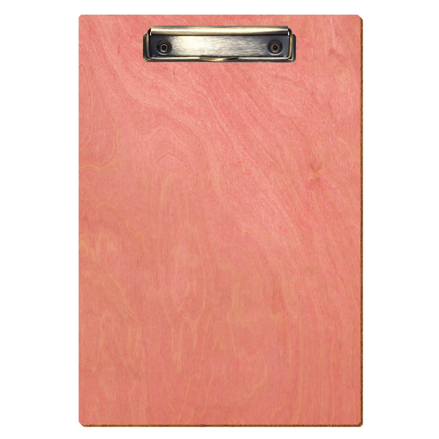 Klemmbrett Standardform Rosa A4 hochkant Bügelklemme antik
