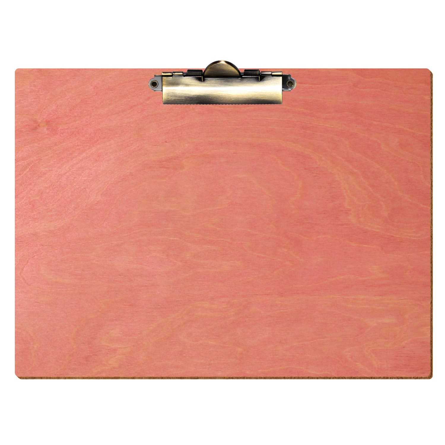 Klemmbrett Standardform Rosa A4 querkant Zahnklemme antik