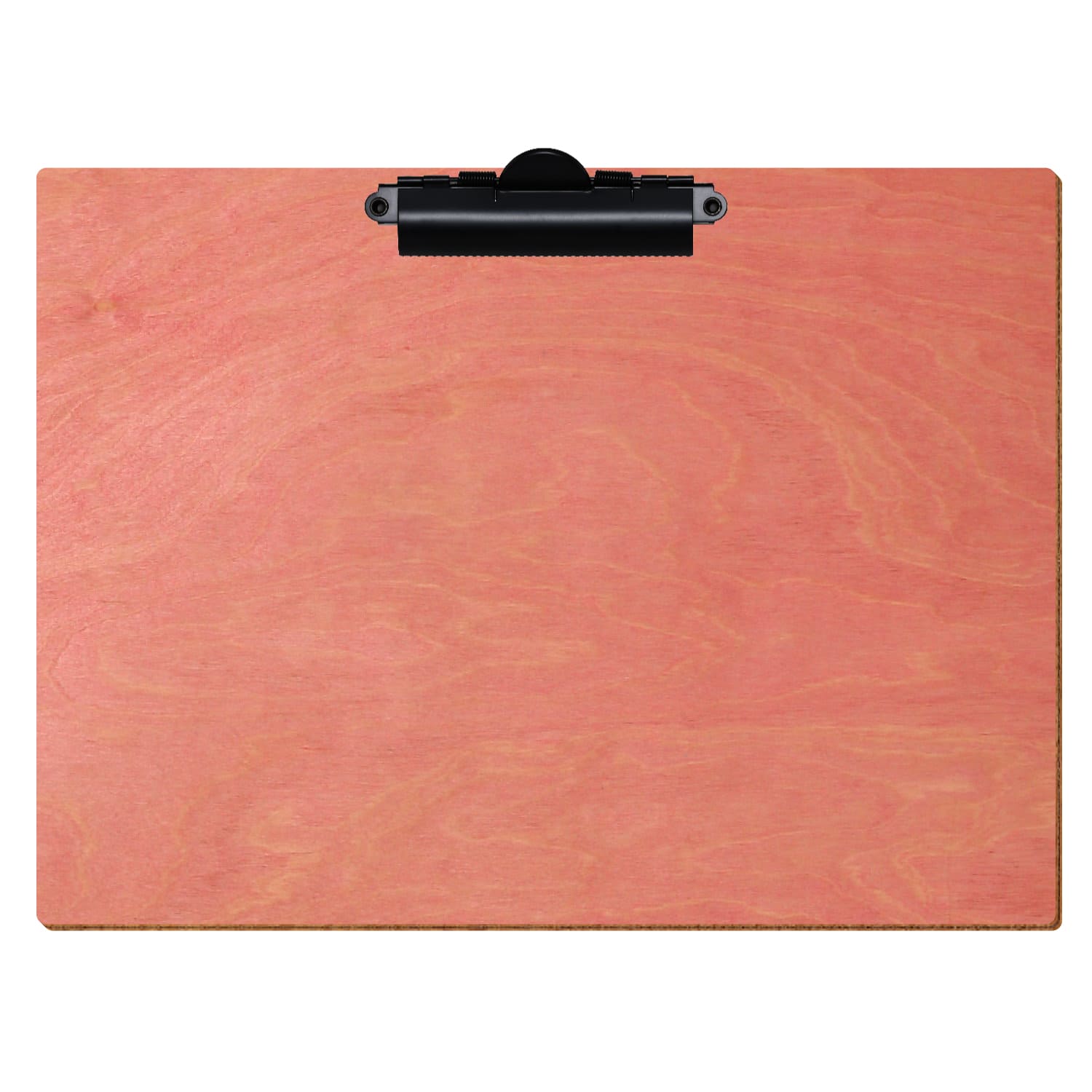 Klemmbrett Standardform Rosa A4 querkant Zahnklemme schwarz