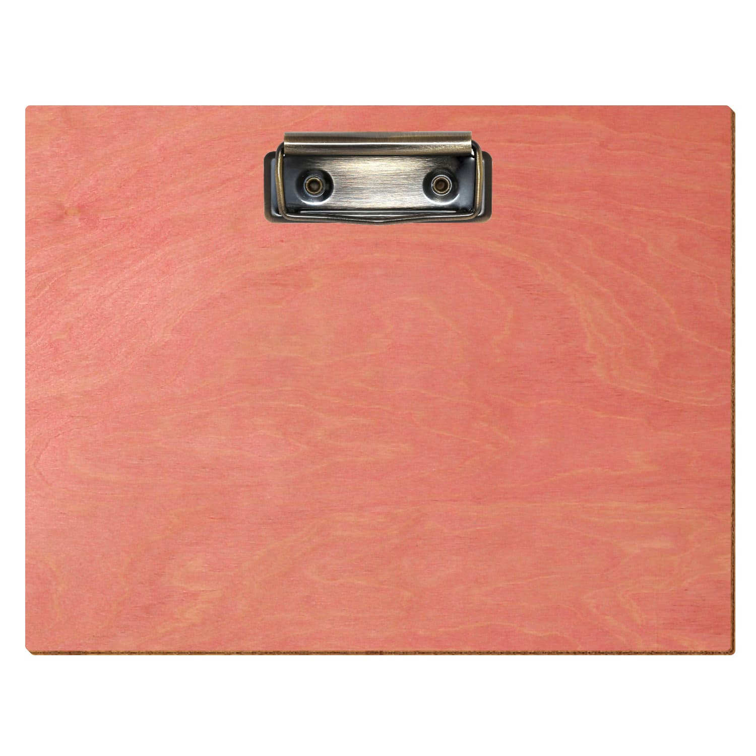 Klemmbrett Standardform Rosa A5 querkant Bügelklemme antik
