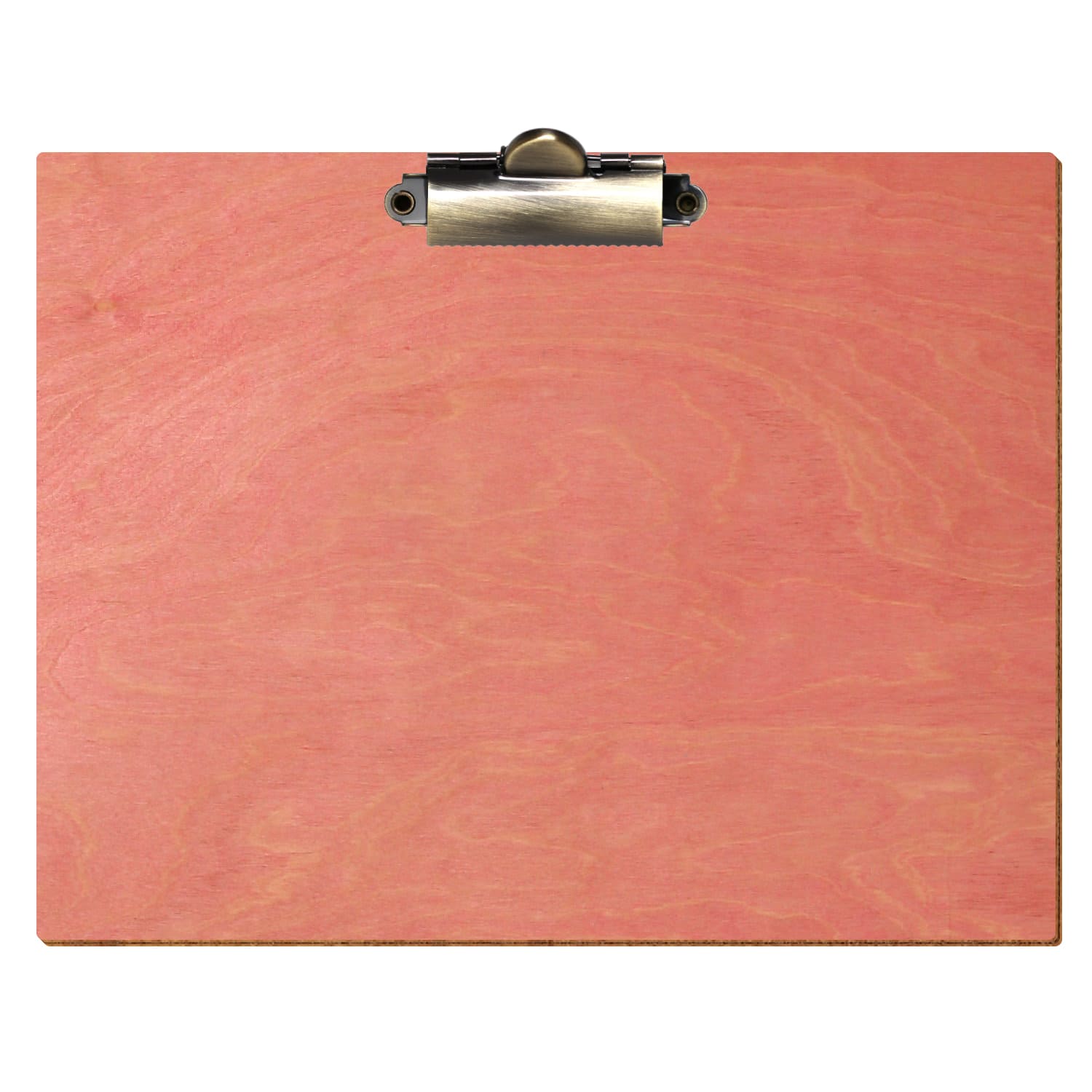 Klemmbrett Standardform Rosa A5 querkant Zahnklemme antik