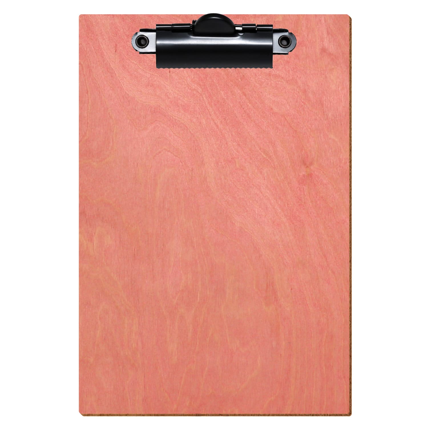 Klemmbrett Standardform Rosa A6 hochkant Zahnklemme schwarz