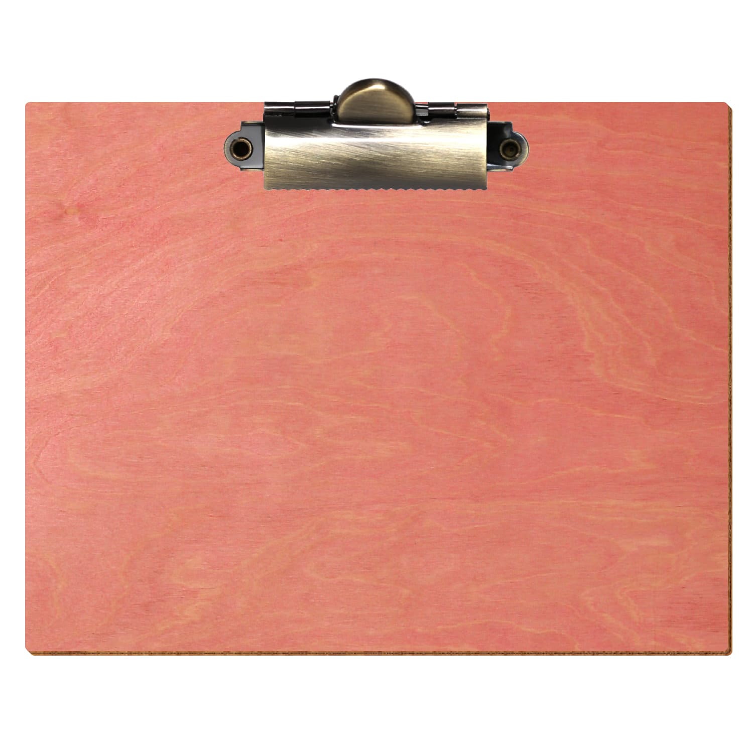 Klemmbrett Standardform Rosa A6 querkant Zahnklemme antik