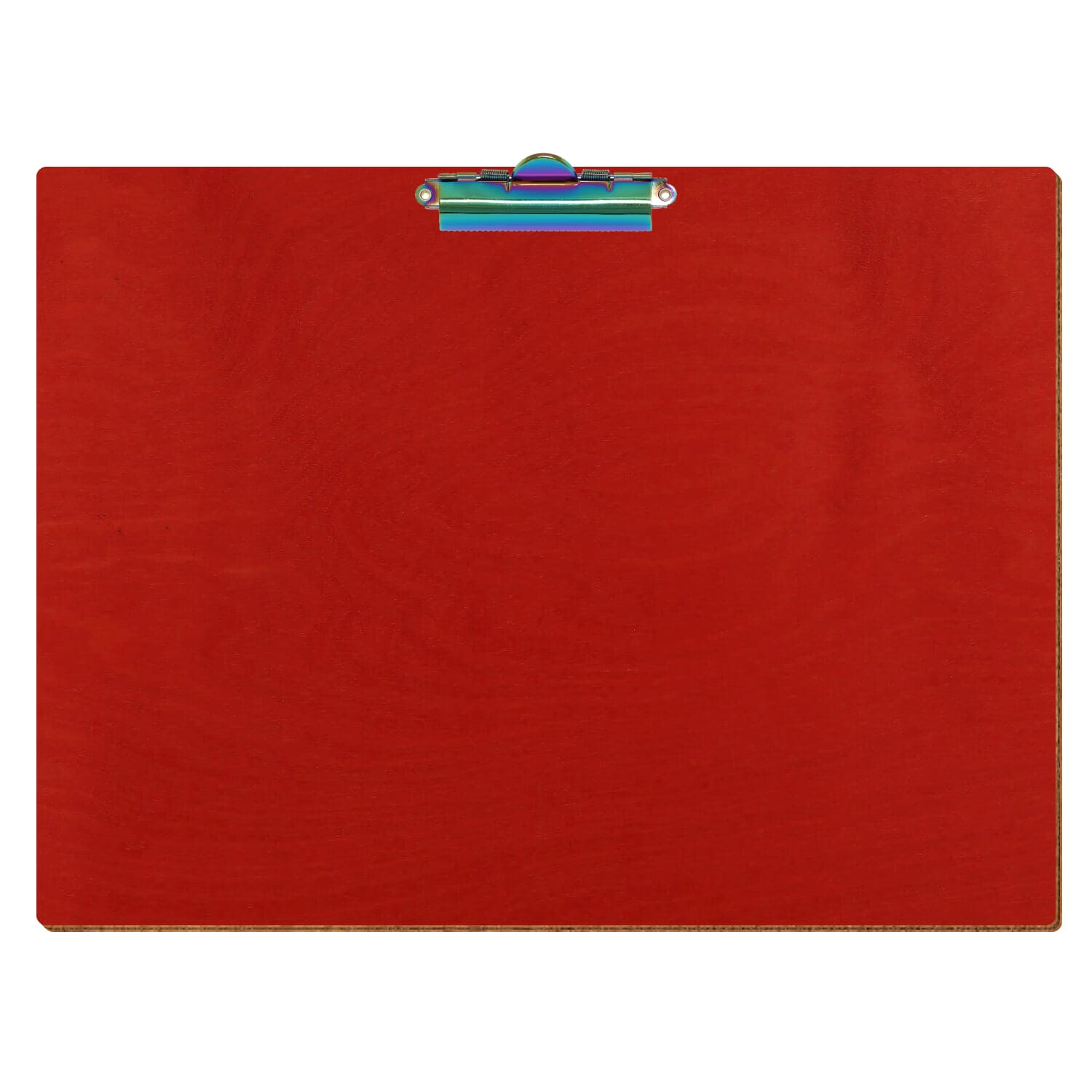 Klemmbrett Standardform Rot A3 querkant Zahnklemme Regenbogen