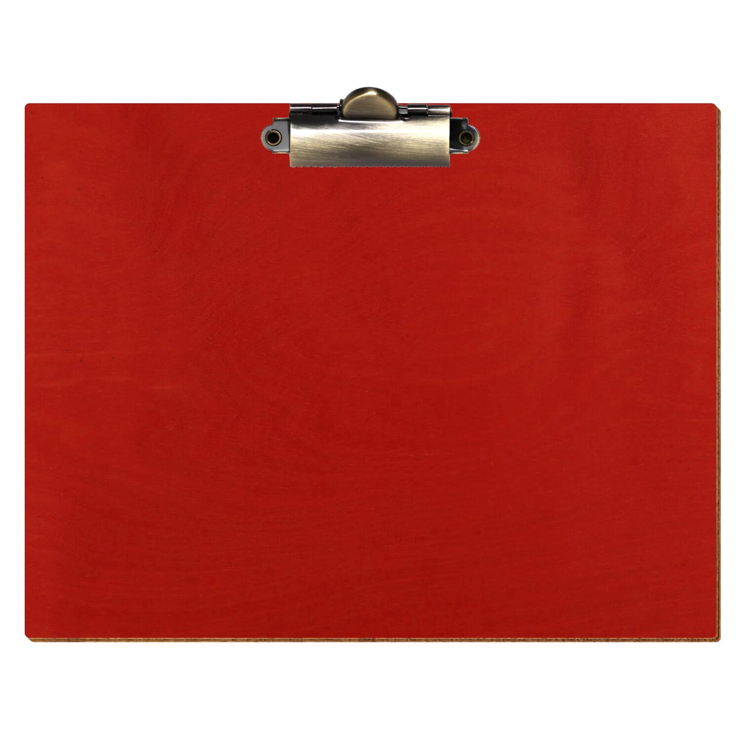 Klemmbrett Standardform Rot A5 querkant Zahnklemme antik