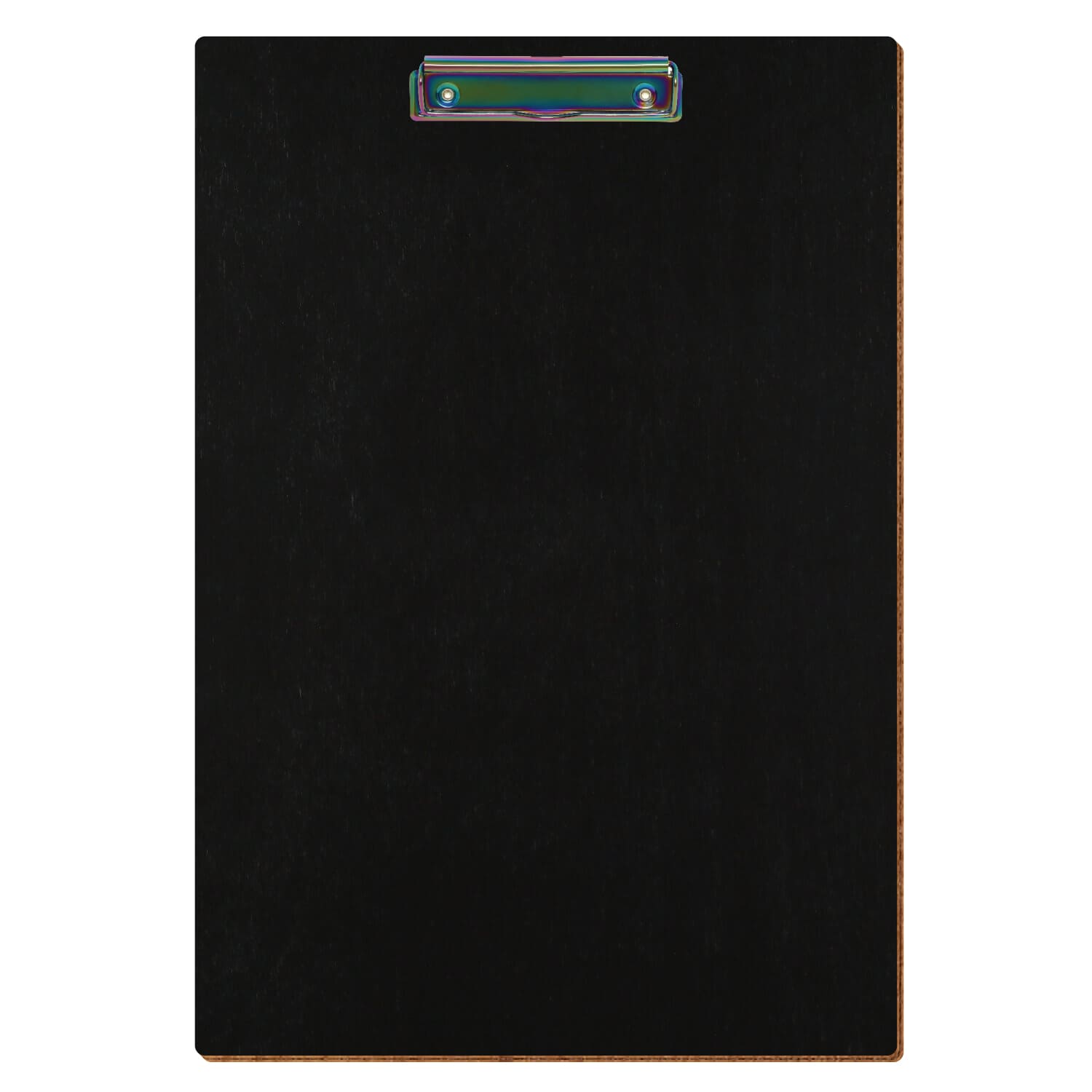 Klemmbrett Standardform Schwarz A3 hochkant Bügelklemme Regenbogen