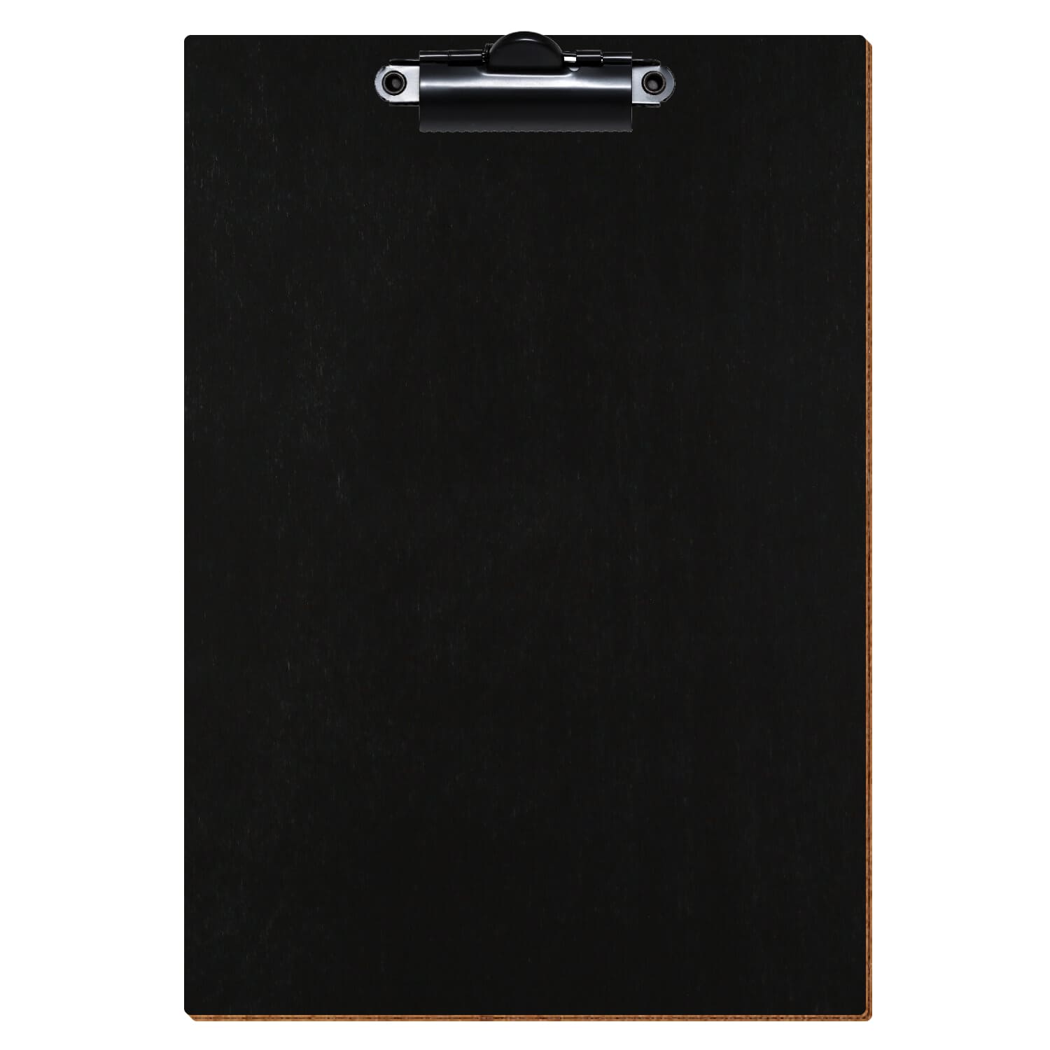 Klemmbrett Standardform Schwarz A5 hochkant Zahnklemme schwarz