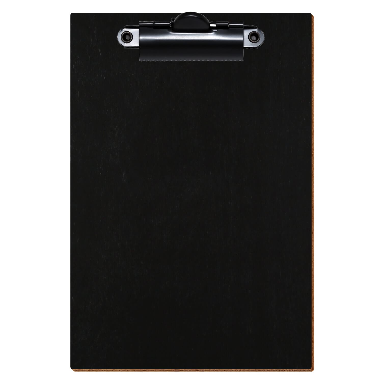 Klemmbrett Standardform Schwarz A6 hochkant Zahnklemme schwarz