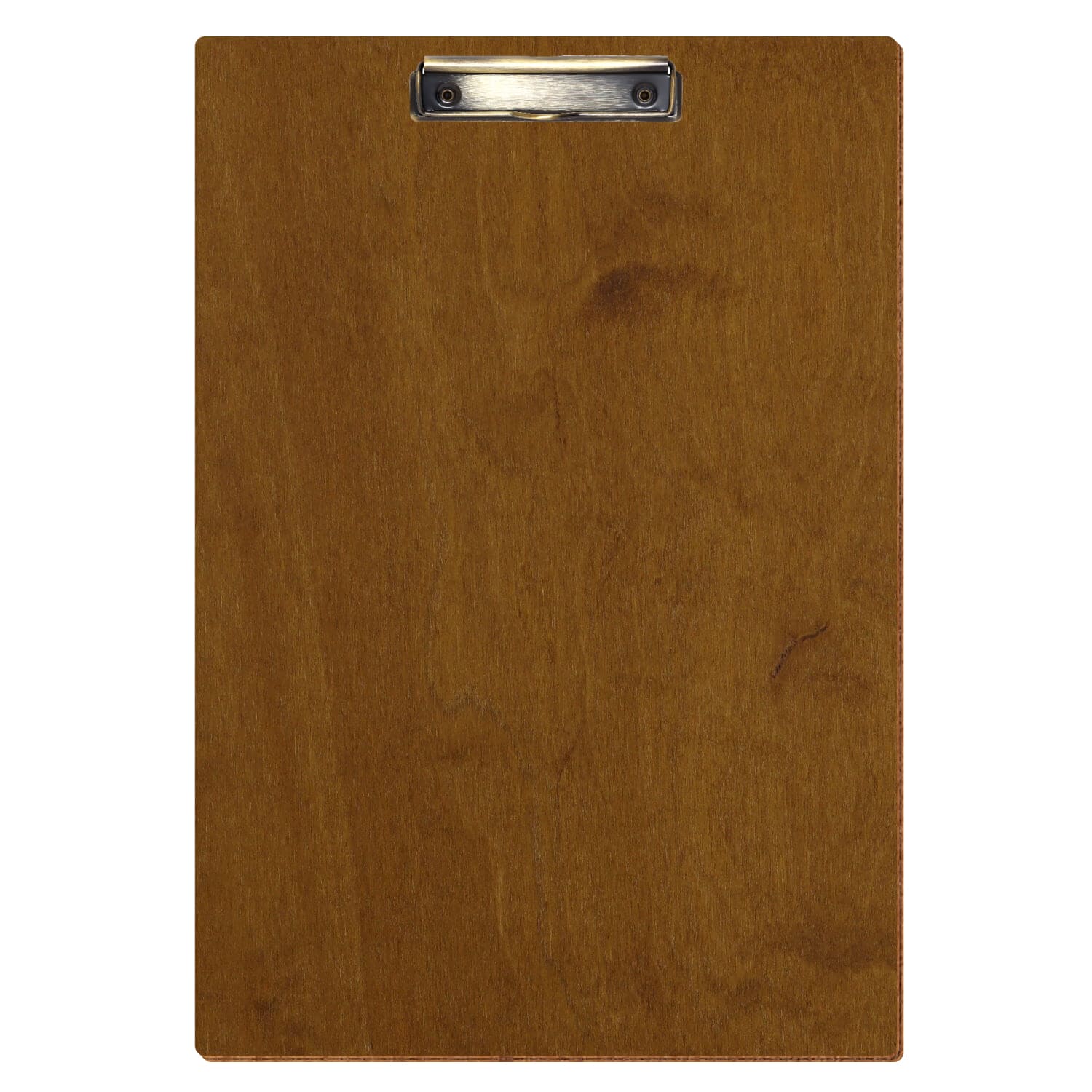 Klemmbrett Standardform Teak A3 hochkant Bügelklemme antik