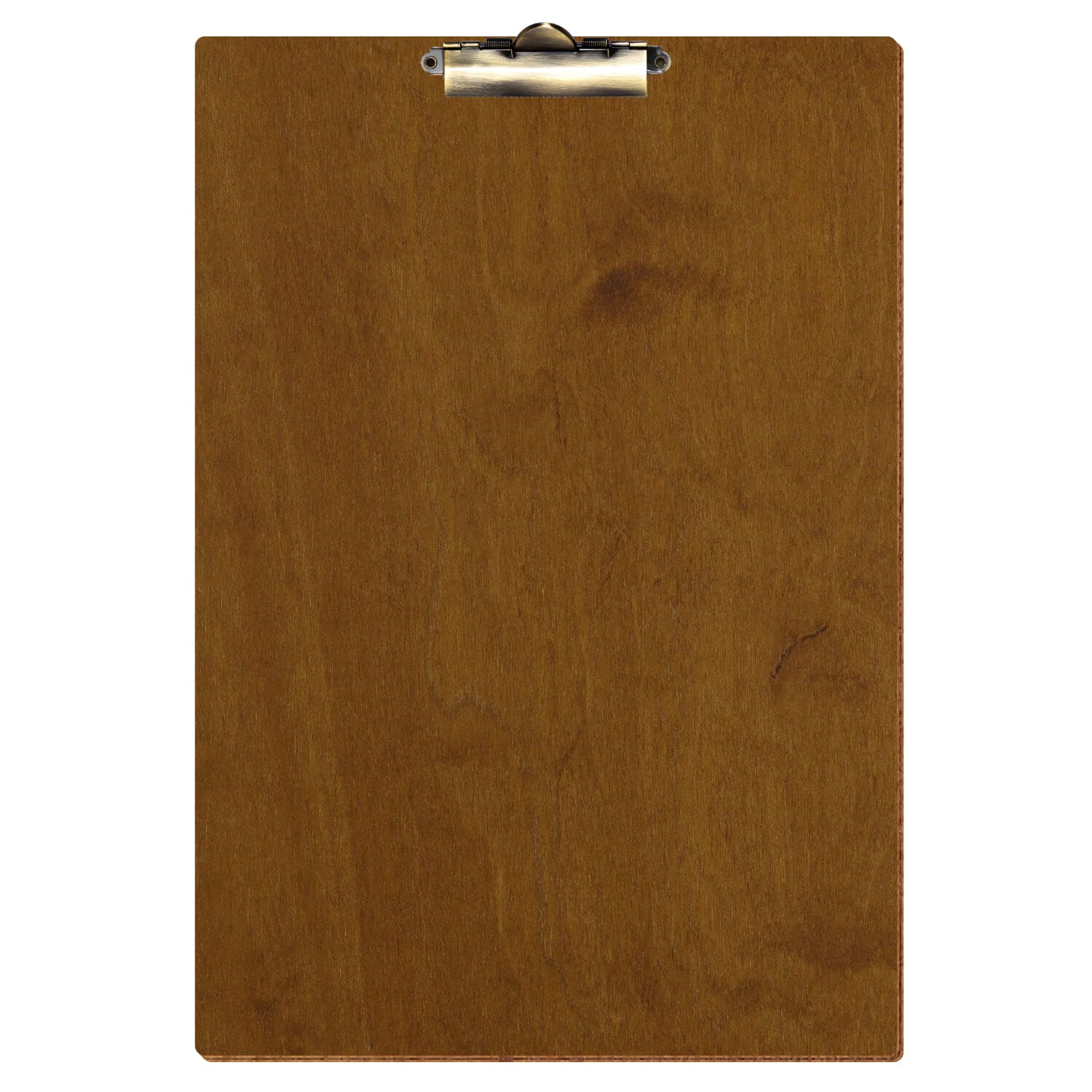 Klemmbrett Standardform Teak A3 hochkant Zahnklemme antik