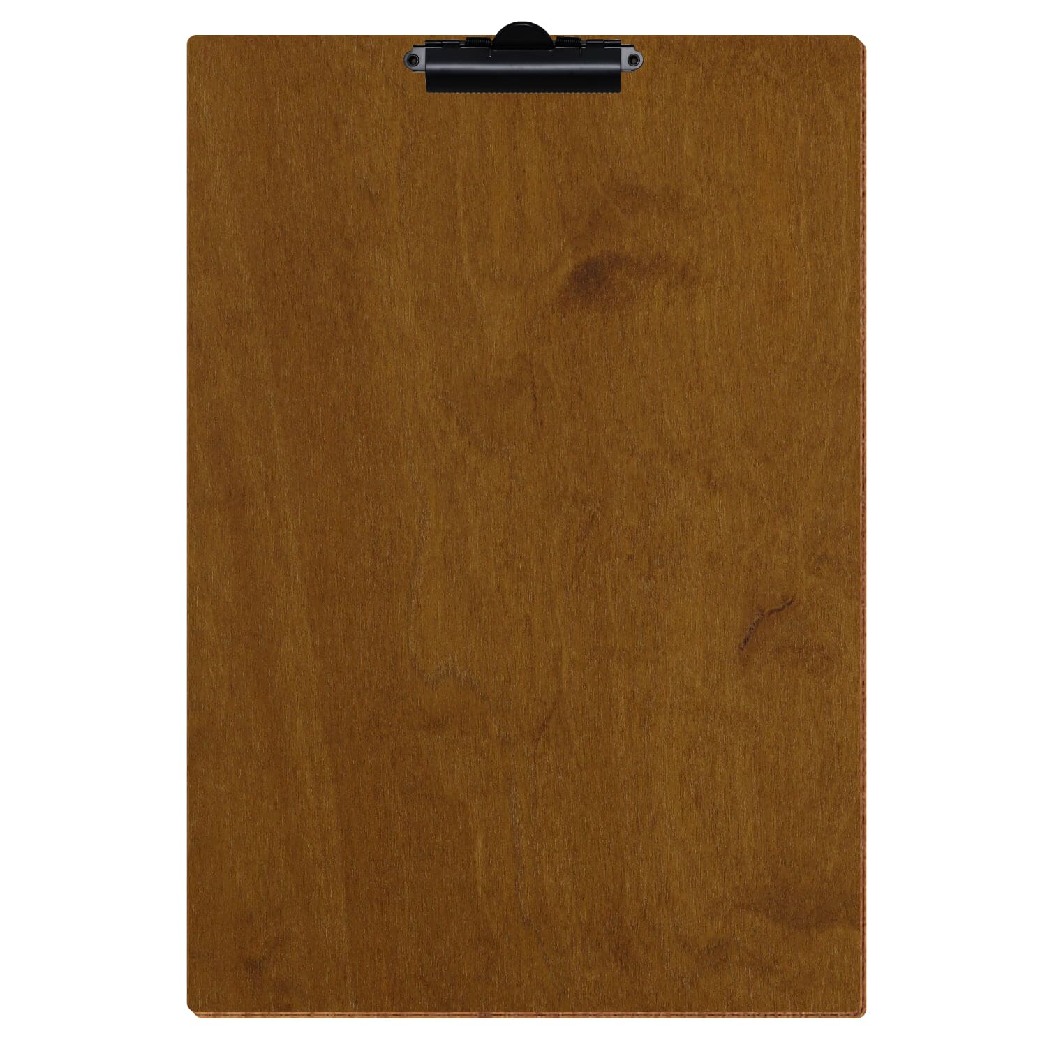 Klemmbrett Standardform Teak A3 hochkant Zahnklemme schwarz
