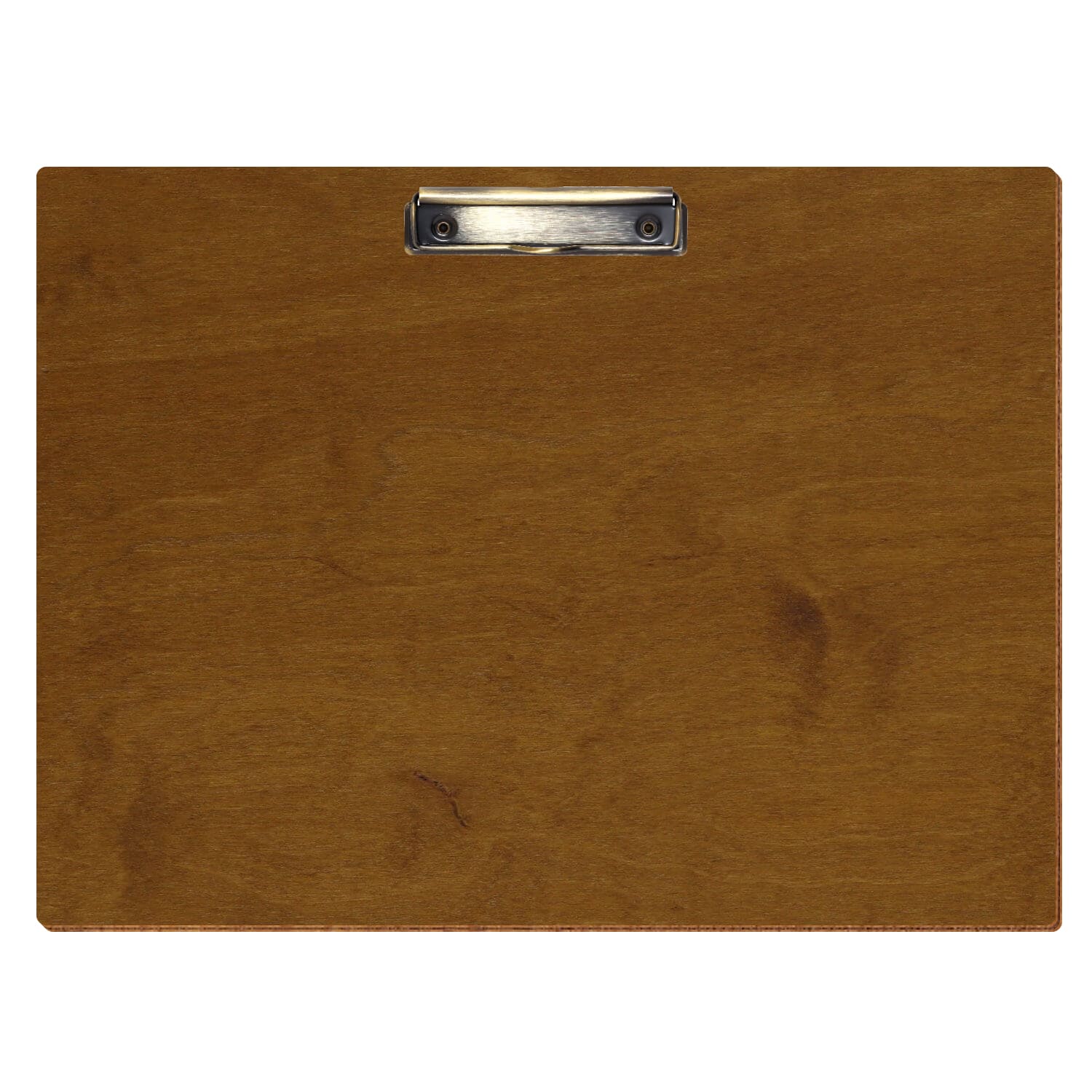 Klemmbrett Standardform Teak A3 querkant Bügelklemme antik