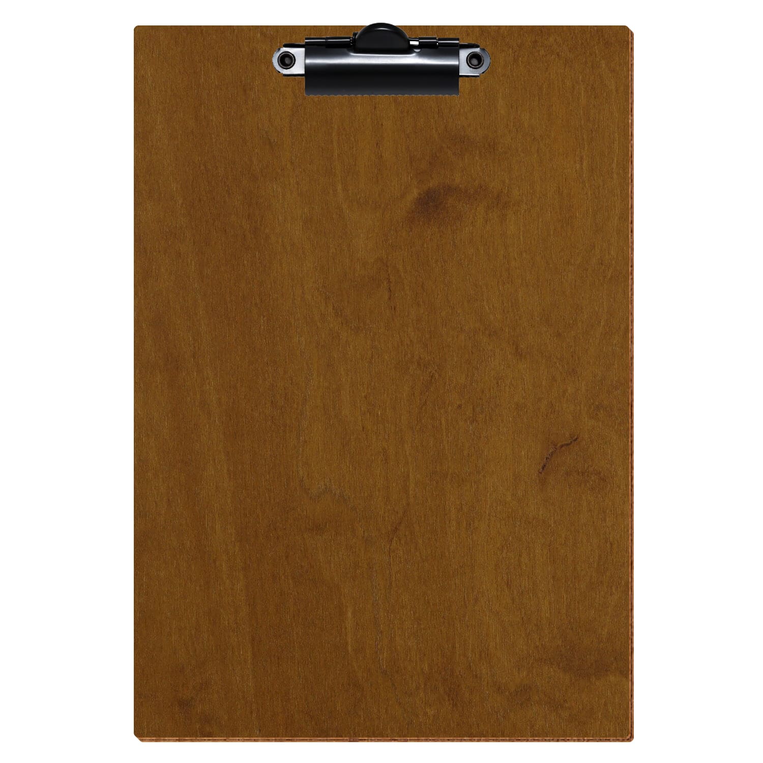 Klemmbrett Standardform Teak A5 hochkant Zahnklemme schwarz
