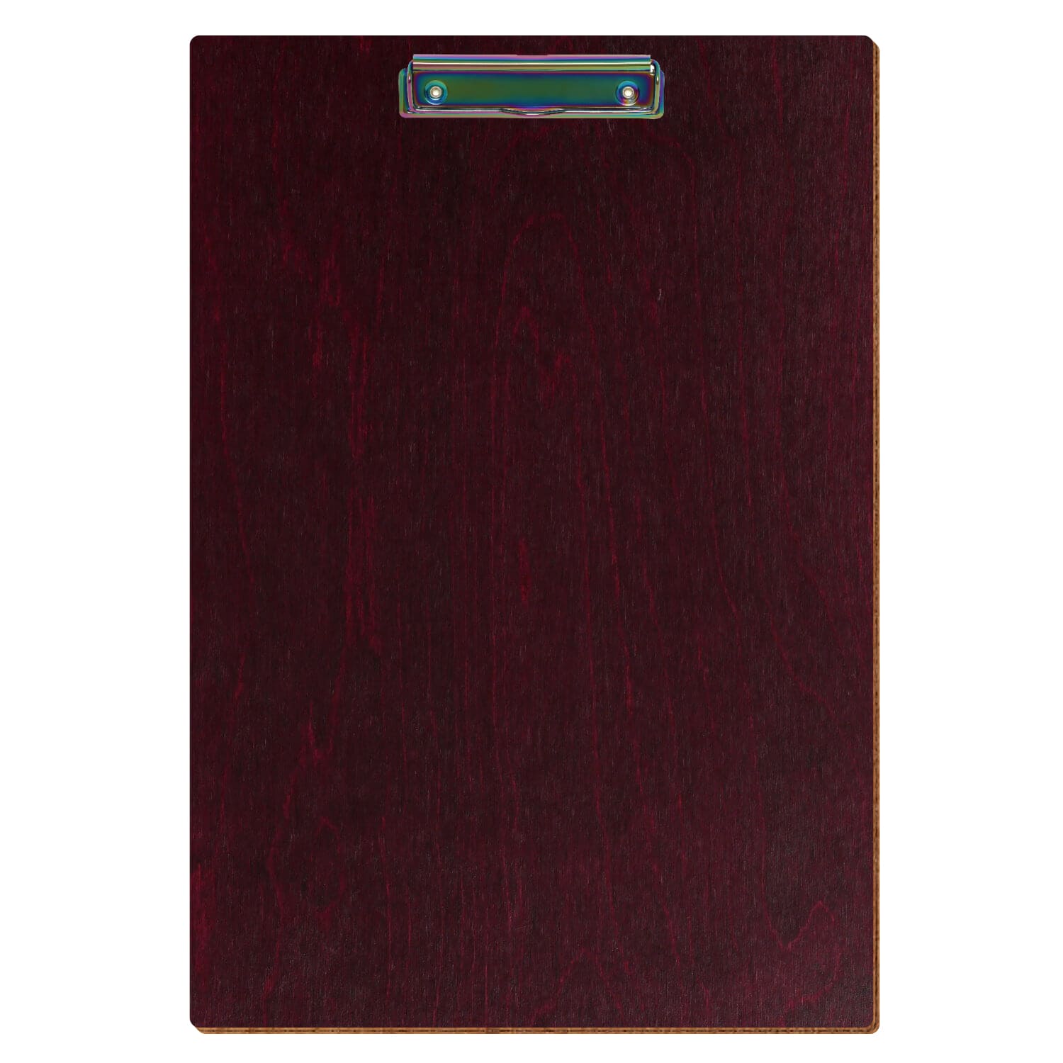 Klemmbrett Standardform Violett A3 hochkant Bügelklemme Regenbogen
