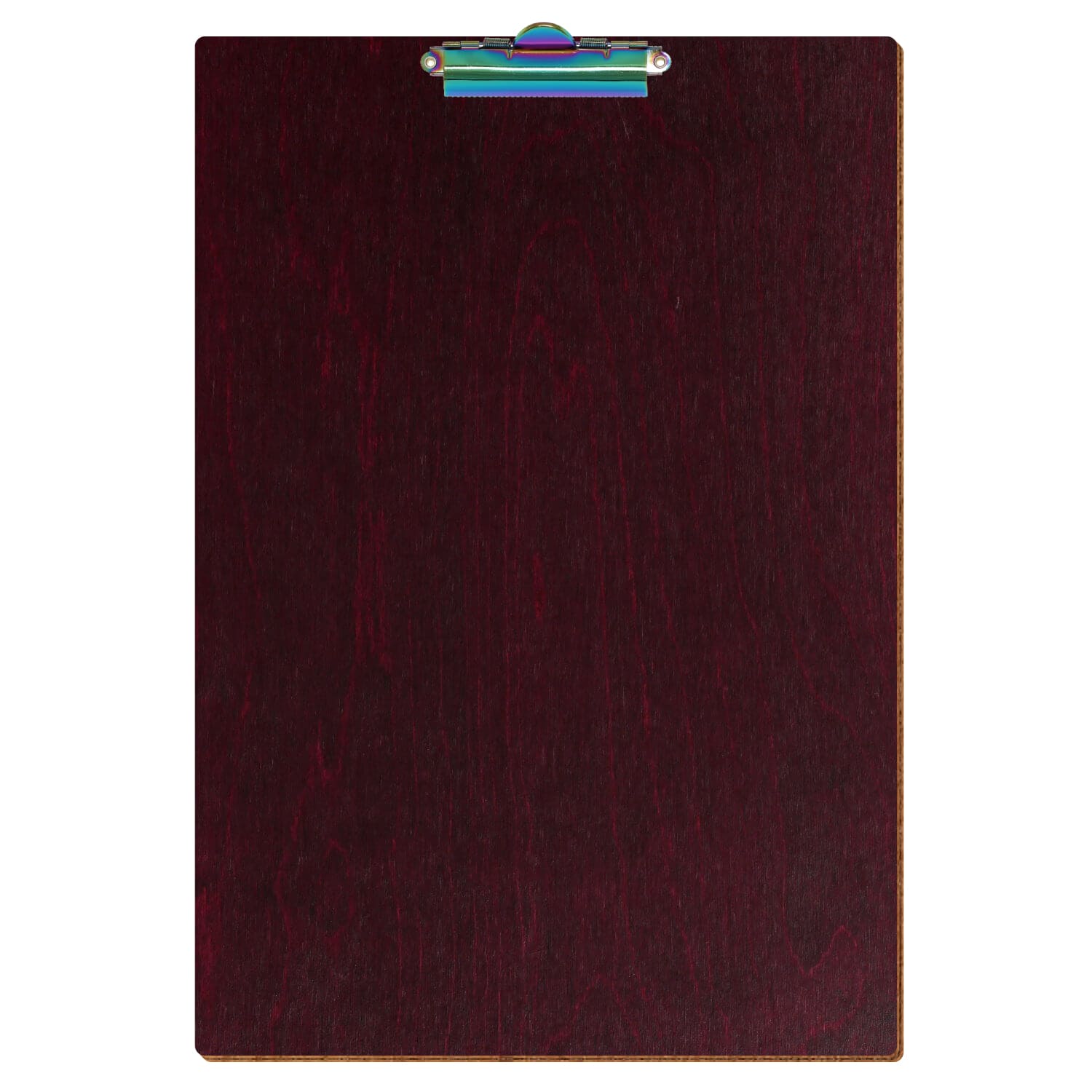 Klemmbrett Standardform Violett A3 hochkant Zahnklemme Regenbogen