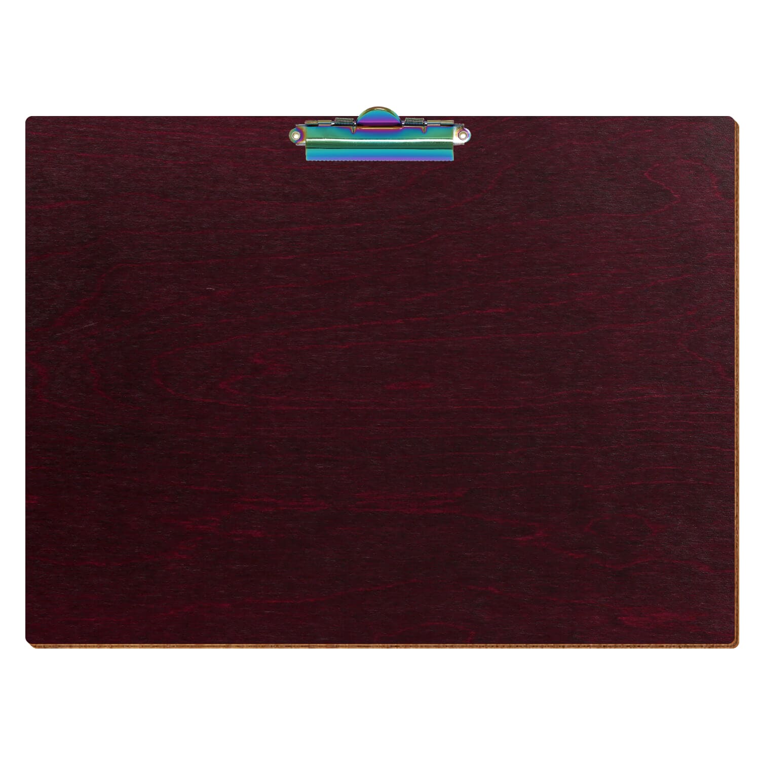 Klemmbrett Standardform Violett A3 querkant Zahnklemme Regenbogen