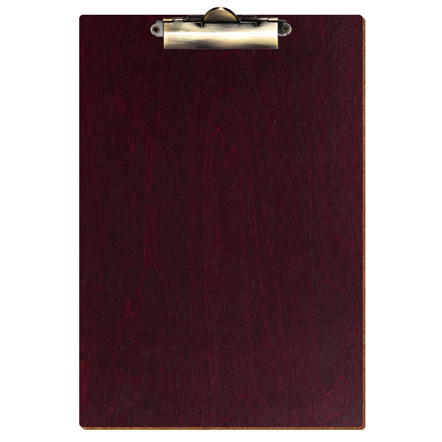 Klemmbrett Standardform Violett A4 hochkant Zahnklemme antik