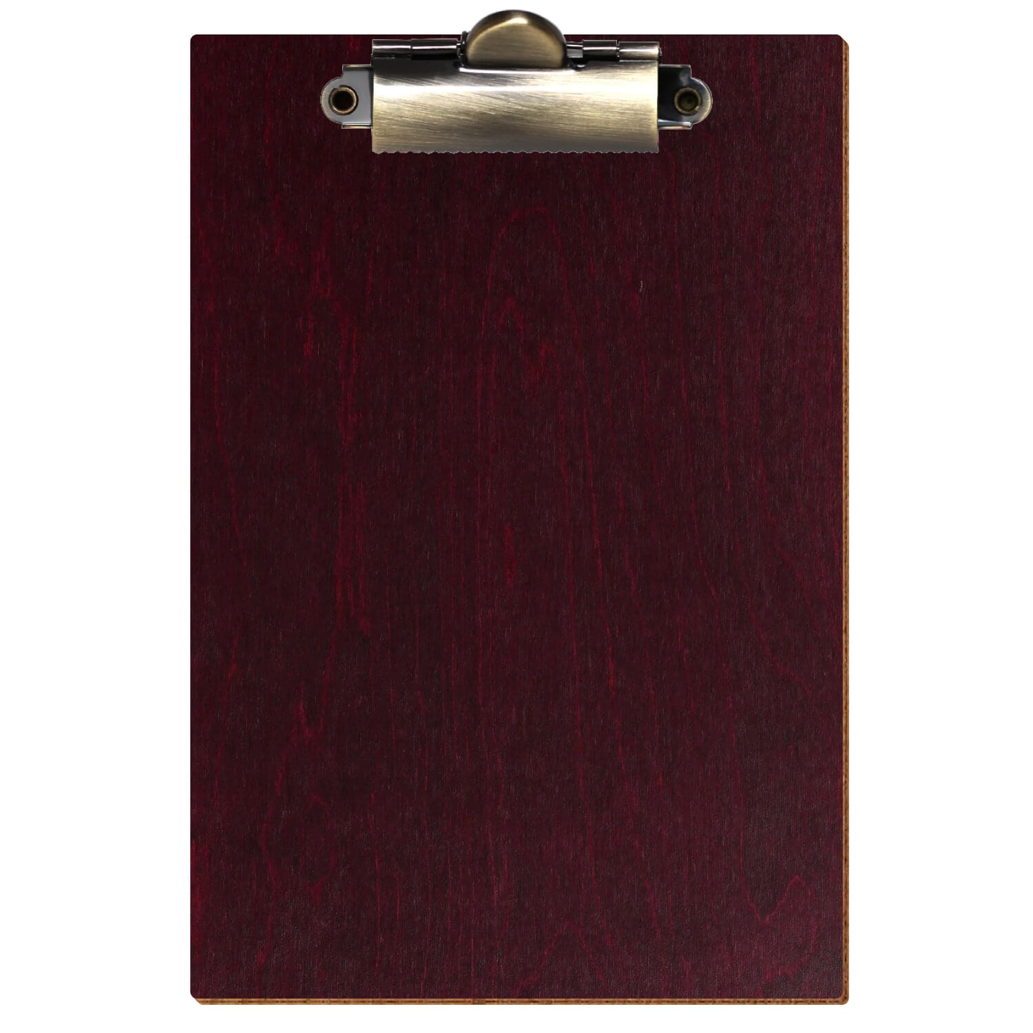 Klemmbrett Standardform Violett A6 hochkant Zahnklemme antik