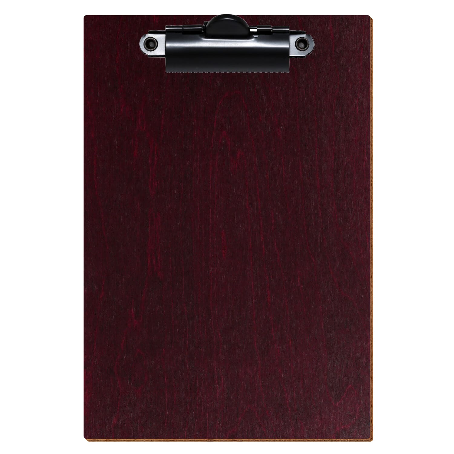 Klemmbrett Standardform Violett A6 hochkant Zahnklemme schwarz