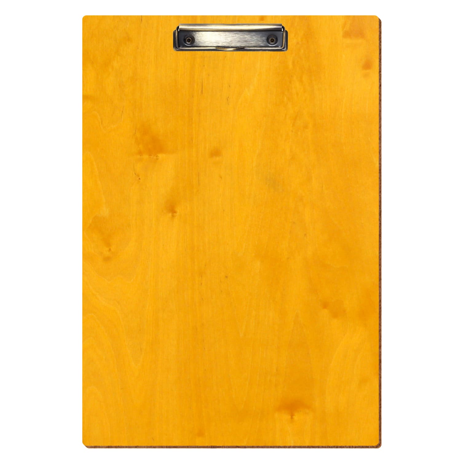 Klemmbrett Standardform Zitronengelb A3 hochkant Bügelklemme antik