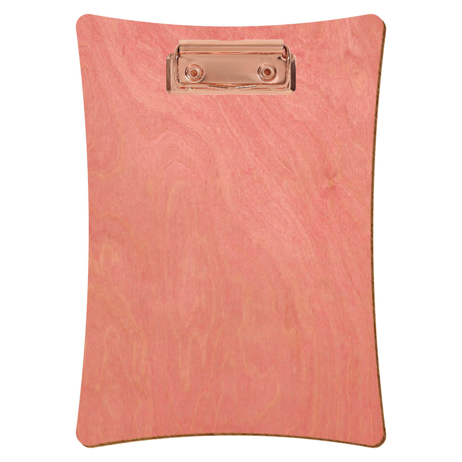 Klemmbrett konkav Rosa A5 hochkant Bügelklemme roségold