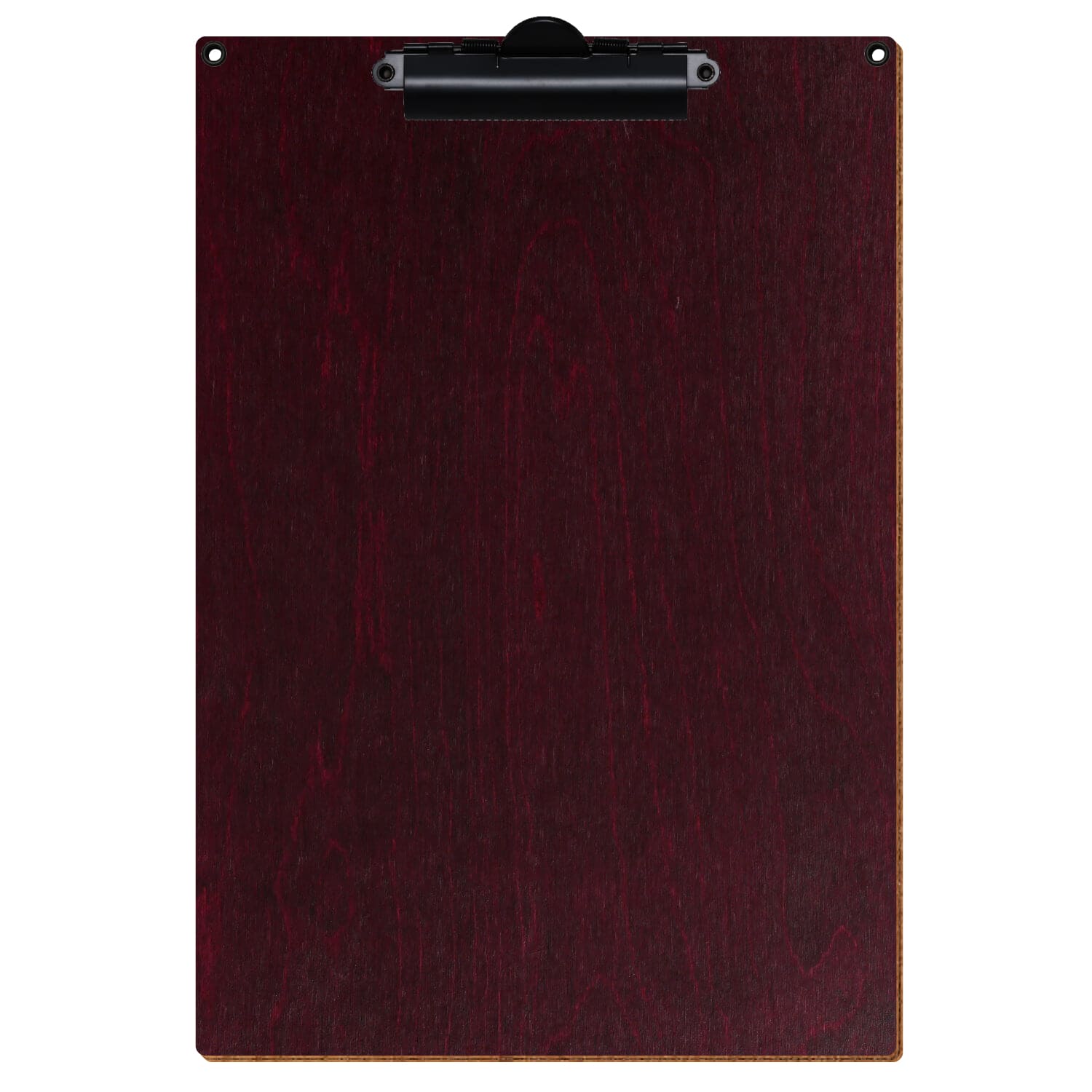 Klemmbrett Standardform Violett mit 2 Ösen A4 hochkant Zahnklemme schwarz