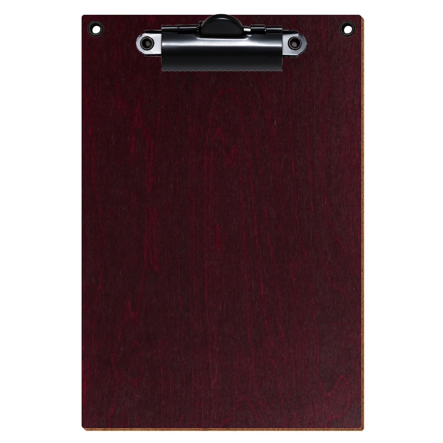 Klemmbrett Standardform Violett mit 2 Ösen A6 hochkant Zahnklemme schwarz