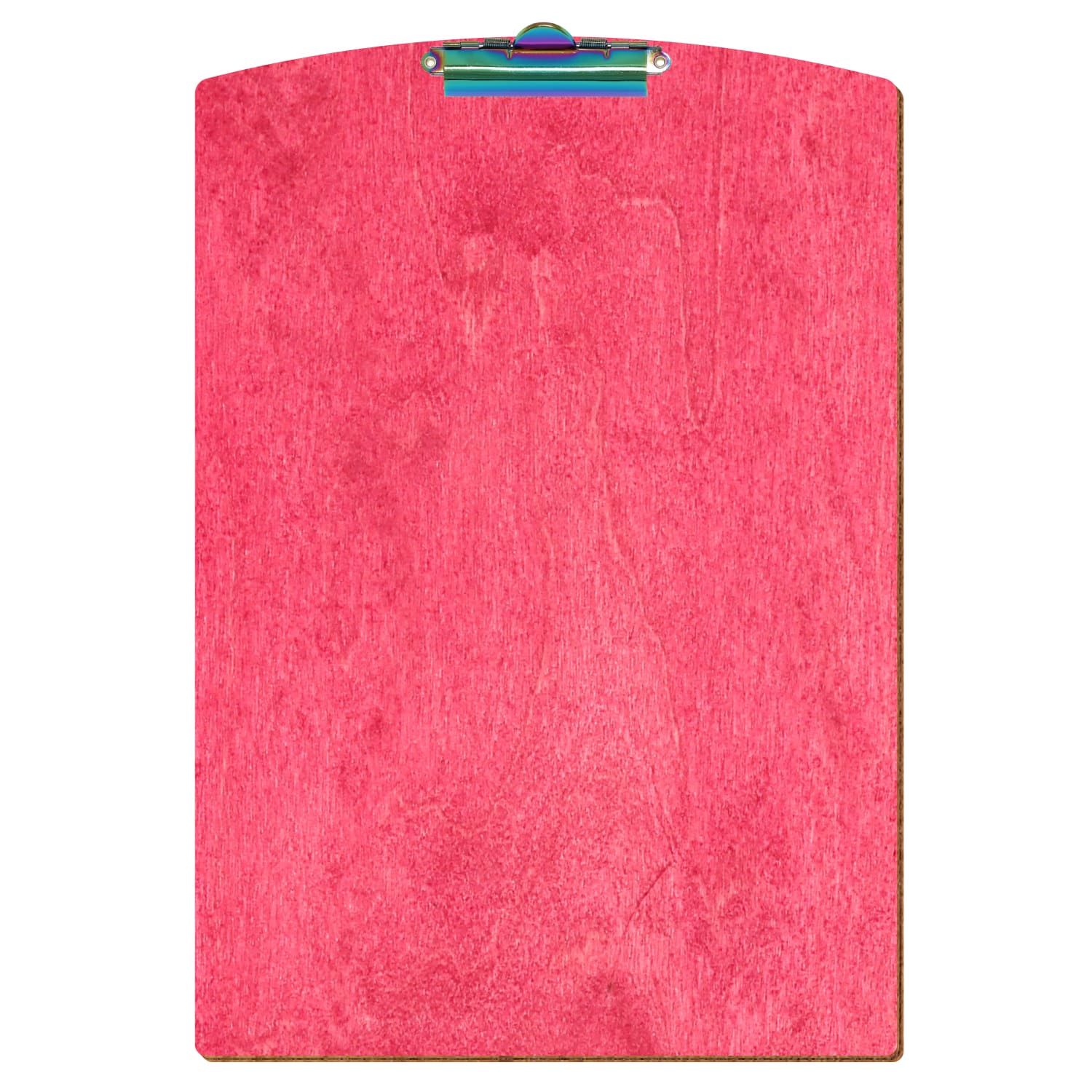 Klemmbrett Segmentform Dunkelpink A3 hochkant Zahnklemme Regenbogen