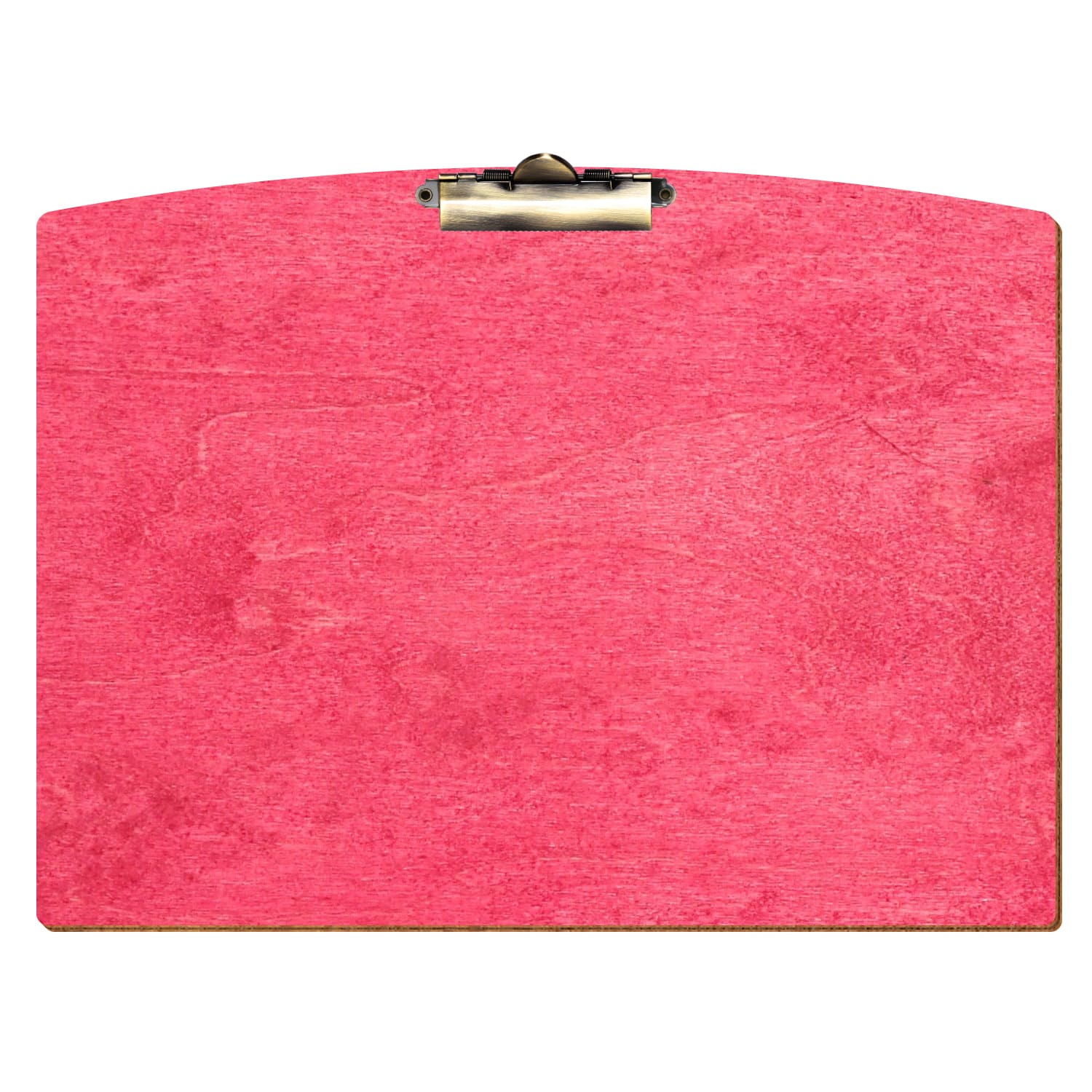 Klemmbrett Segmentform Dunkelpink A3 querkant Zahnklemme antik