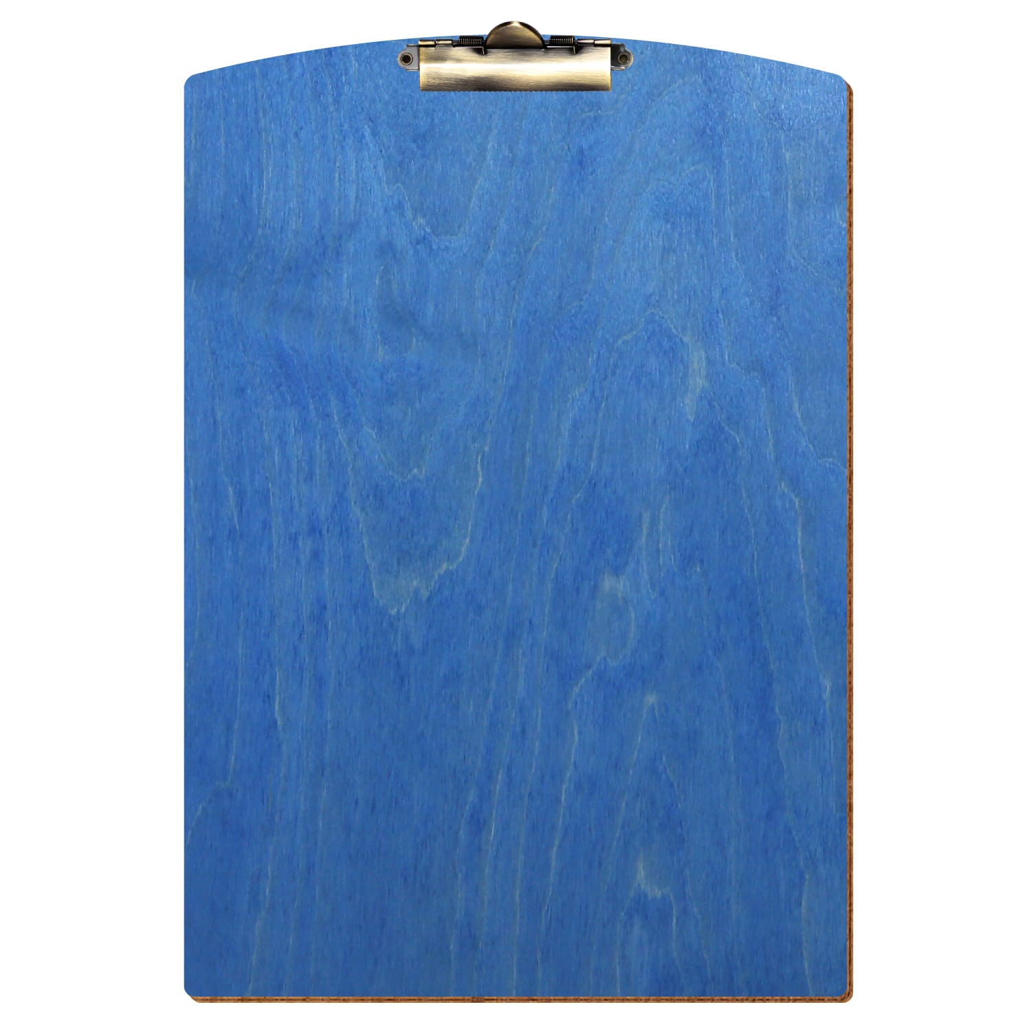 Klemmbrett Segmentform Kornblumenblau A3 hochkant Zahnklemme antik