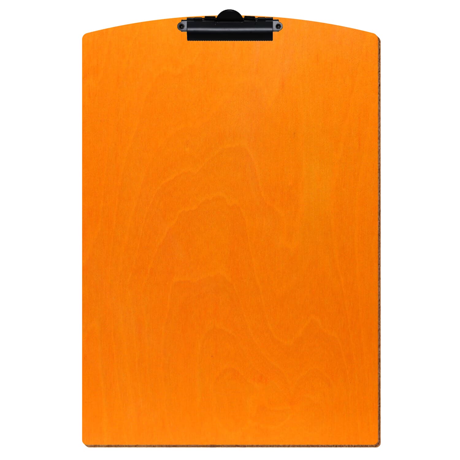 Klemmbrett Segmentform Orange A3 hochkant Zahnklemme schwarz