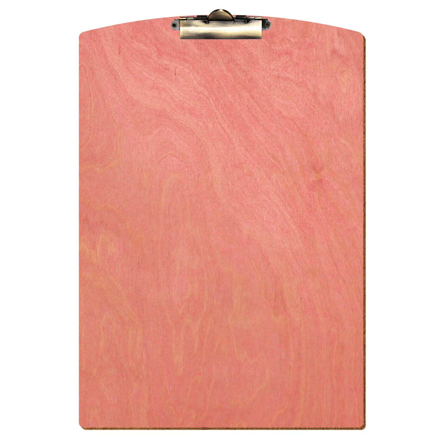 Klemmbrett Segmentform Rosa A3 hochkant Zahnklemme antik