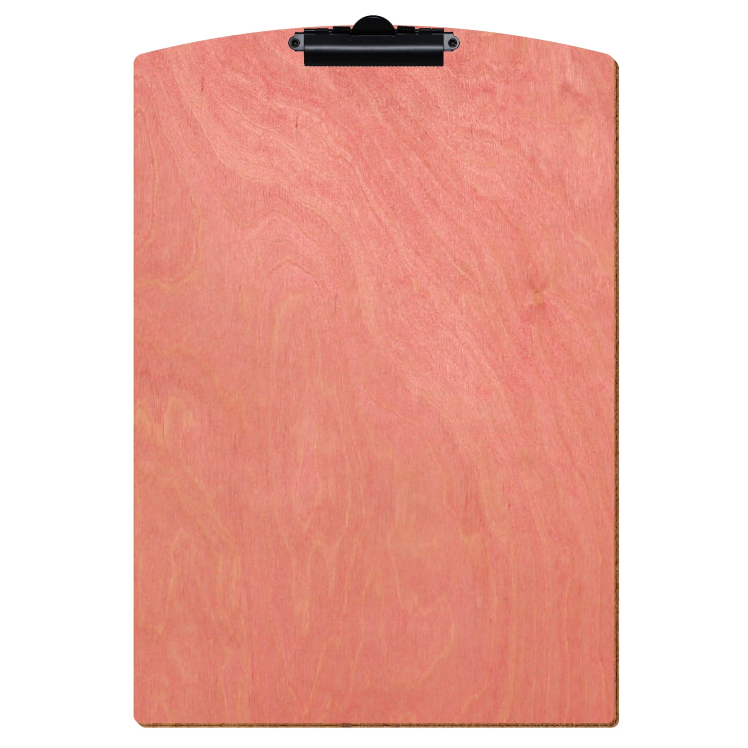 Klemmbrett Segmentform Rosa A3 hochkant Zahnklemme schwarz