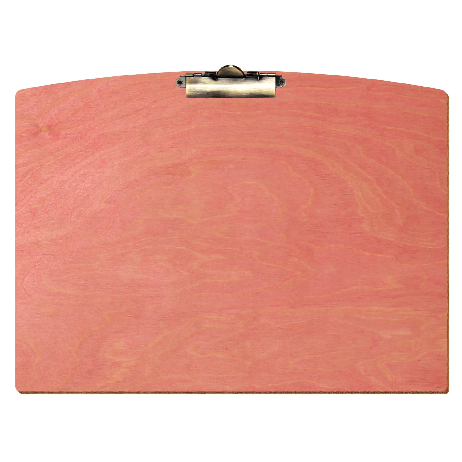 Klemmbrett Segmentform Rosa A3 querkant Zahnklemme antik